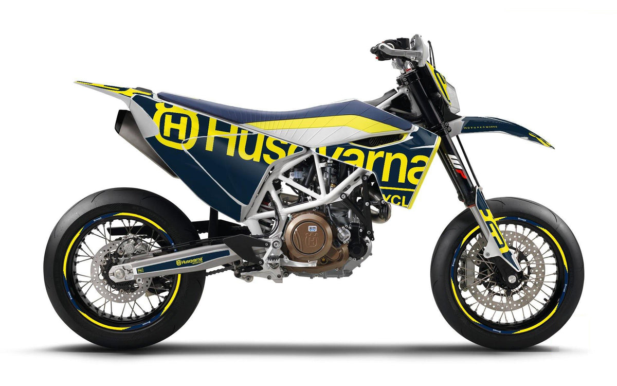 Husqvarna 701 GRAPHICS - "STATEMENT" (Blue)