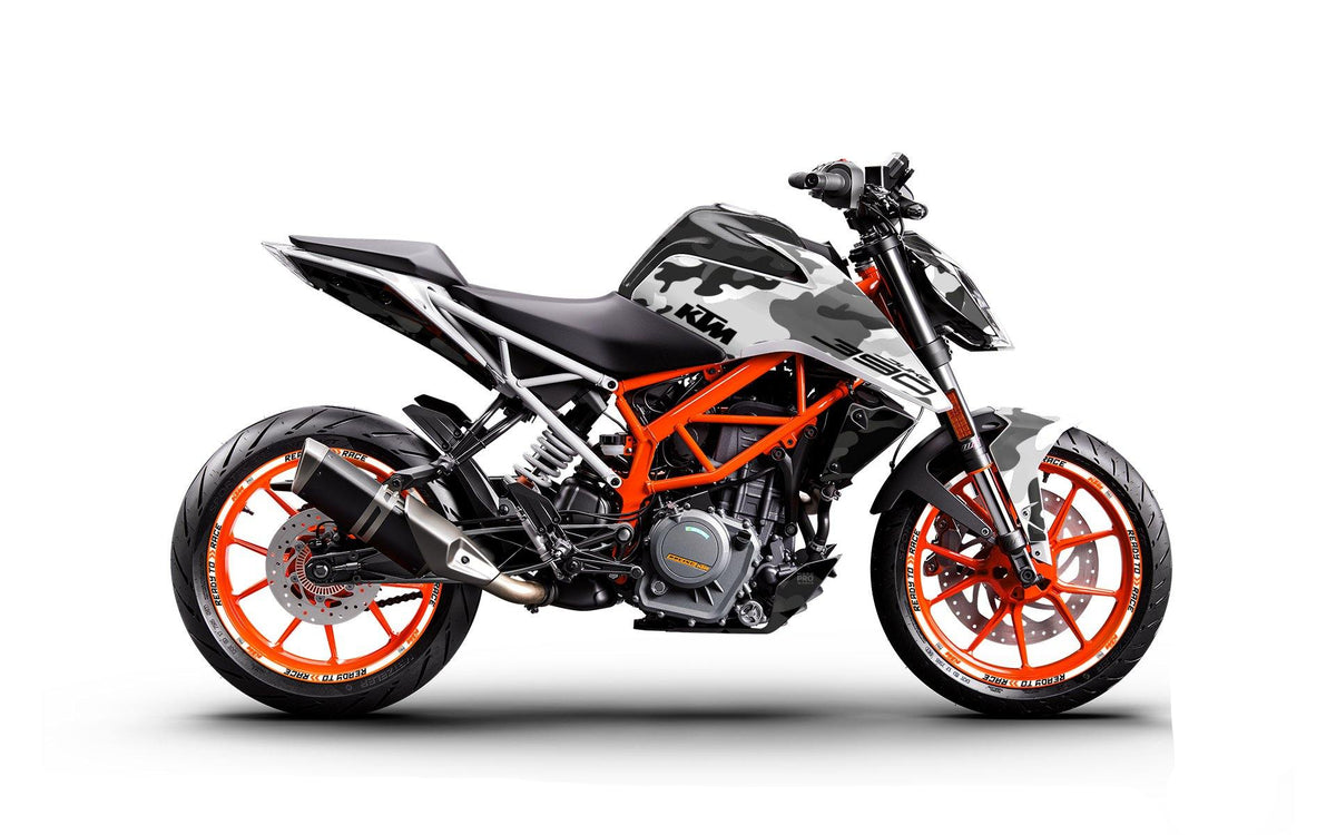 KTM 125 Duke GRAPHICS - "Camo" (City) - MotoProWorks