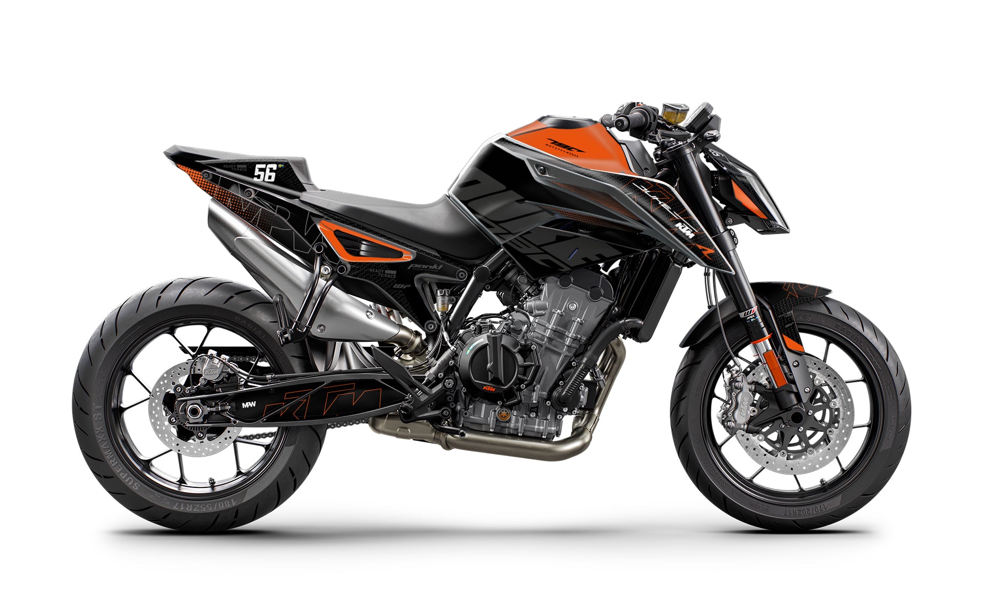 KTM 790/890 Duke GRÁFICOS - “Nyro” (Laranja)