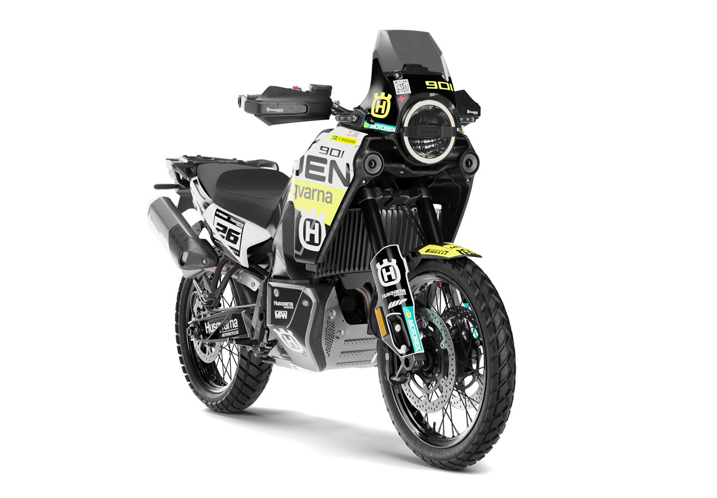 HUSQVARNA Norden 901 GRAPHICS - "P1” (Black/Yellow)