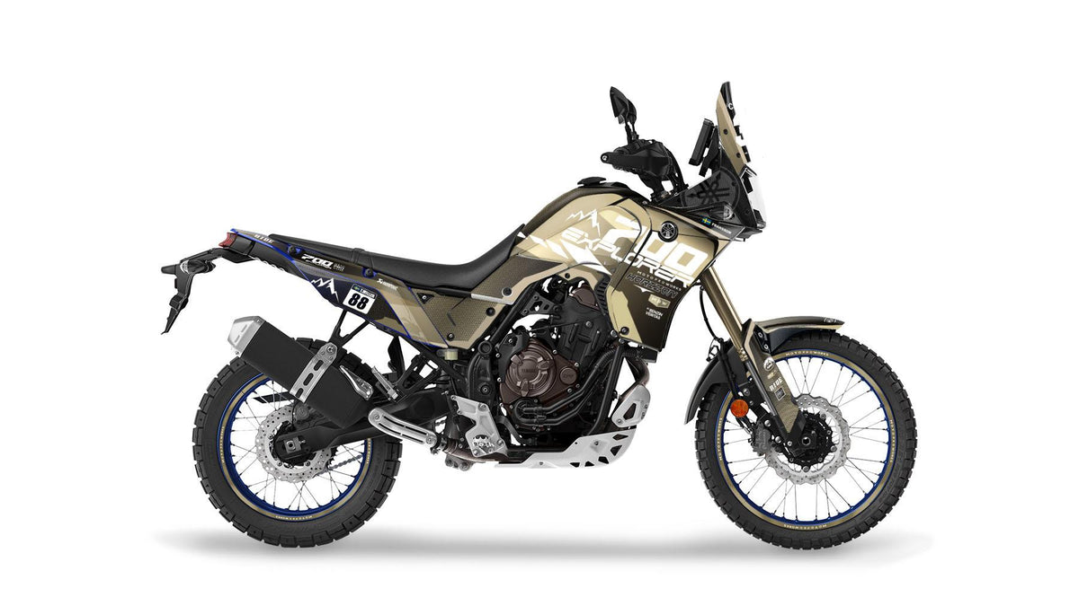 Yamaha Tenere 700 Graphics - "Thrust" (Sand) - MotoProWorks