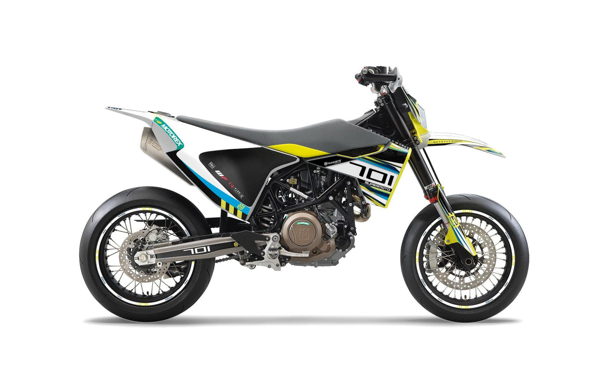 Husqvarna 701 Enduro Graphics - "Vortex" (Qster) - MotoProWorks