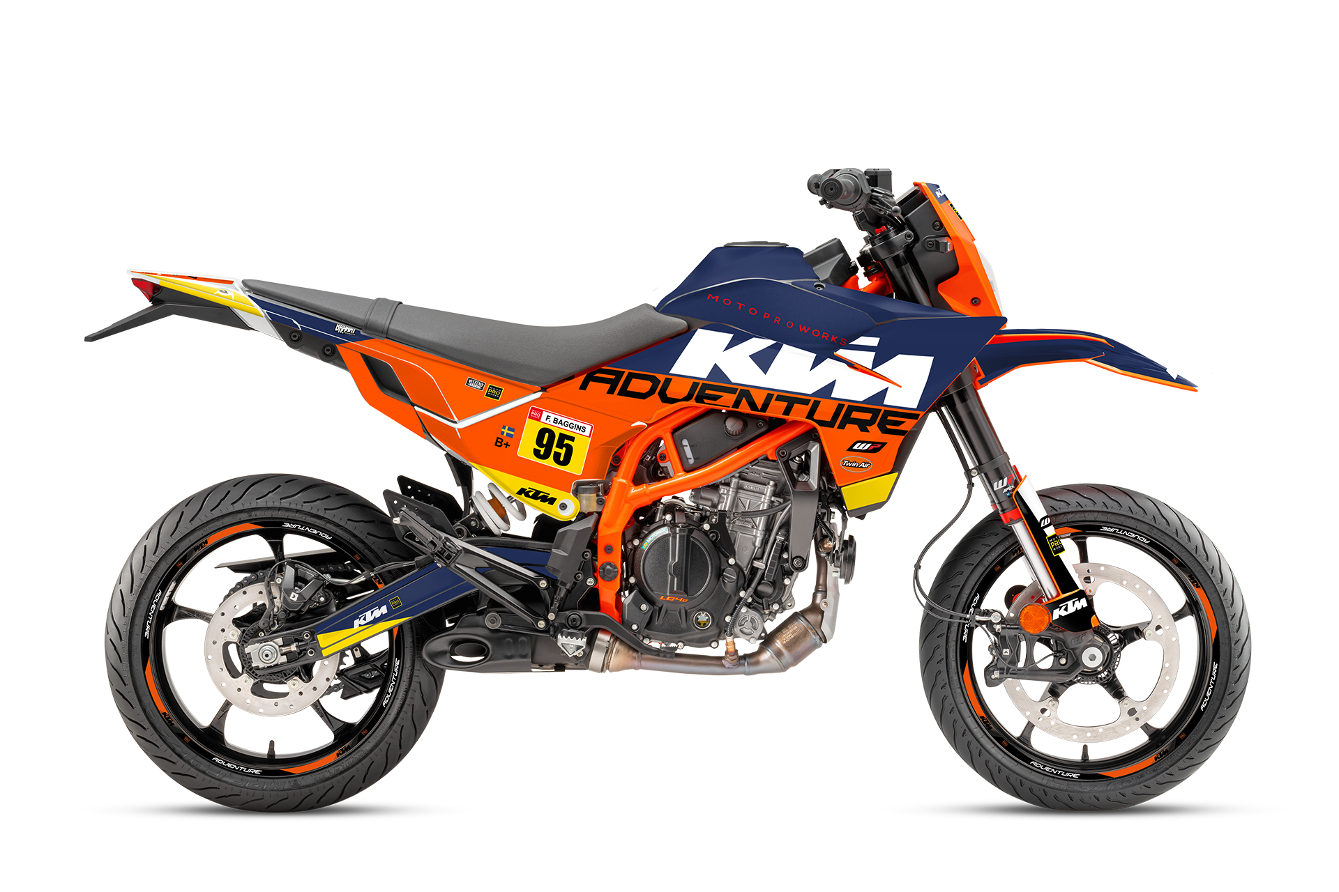 KTM 125 SMC-R GRAPHICS - "Waypointer" (Dawn)