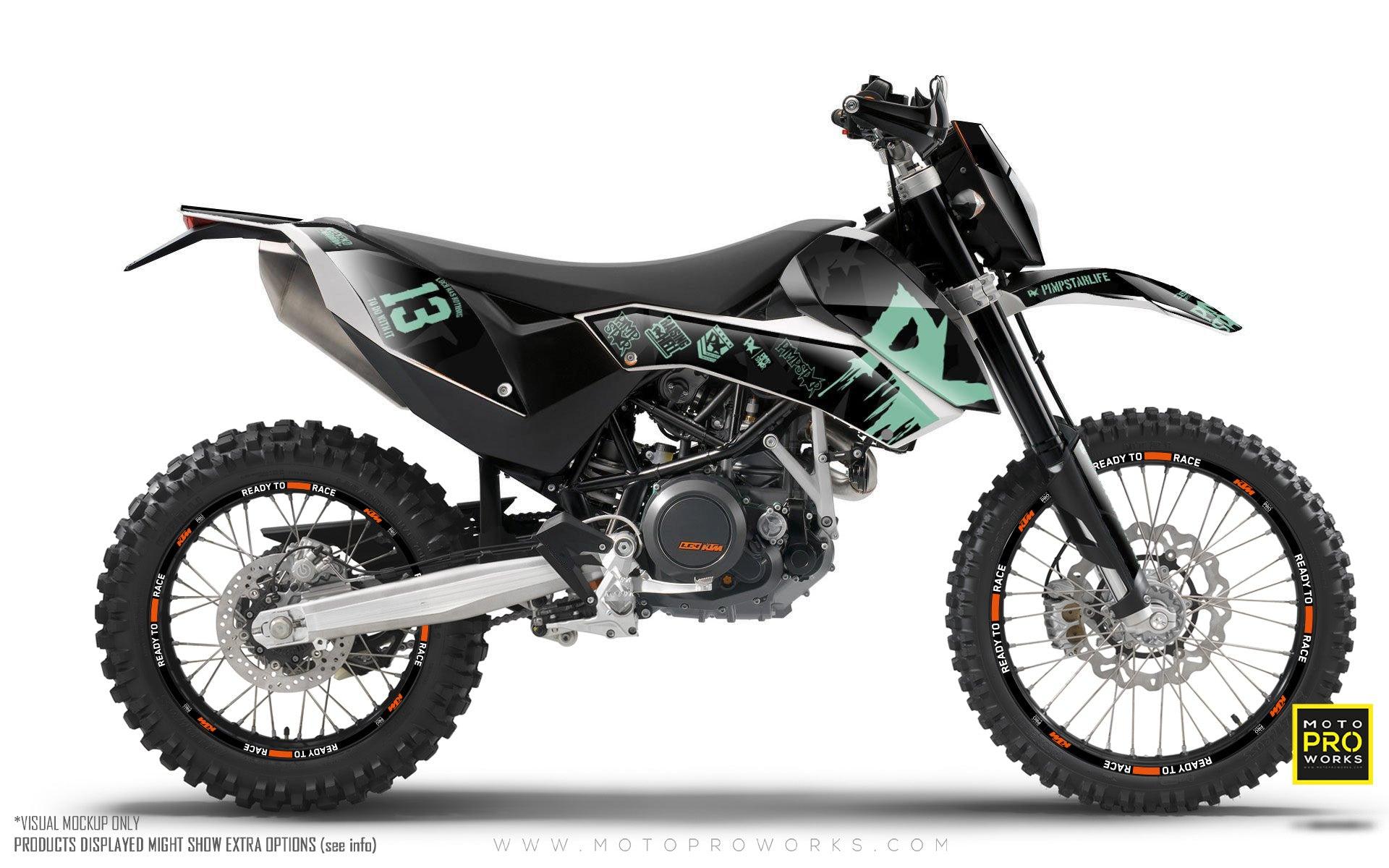 KTM GRAPHICS - "M90" (midnight) - MotoProWorks