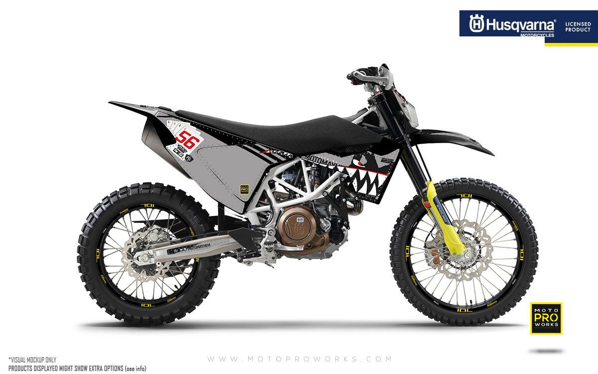 Husqvarna GRAPHICS - "HOORAH" (shark) - MotoProWorks