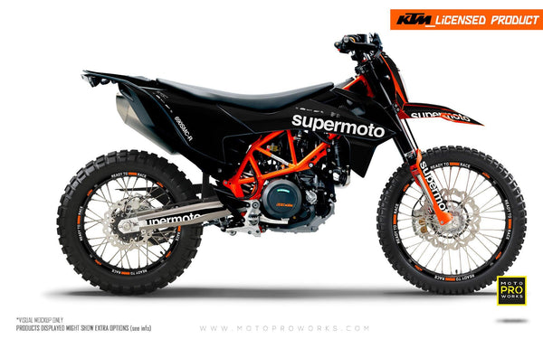 KTM GRAPHICS - 690 SMC-R Type (Black) - MotoProWorks