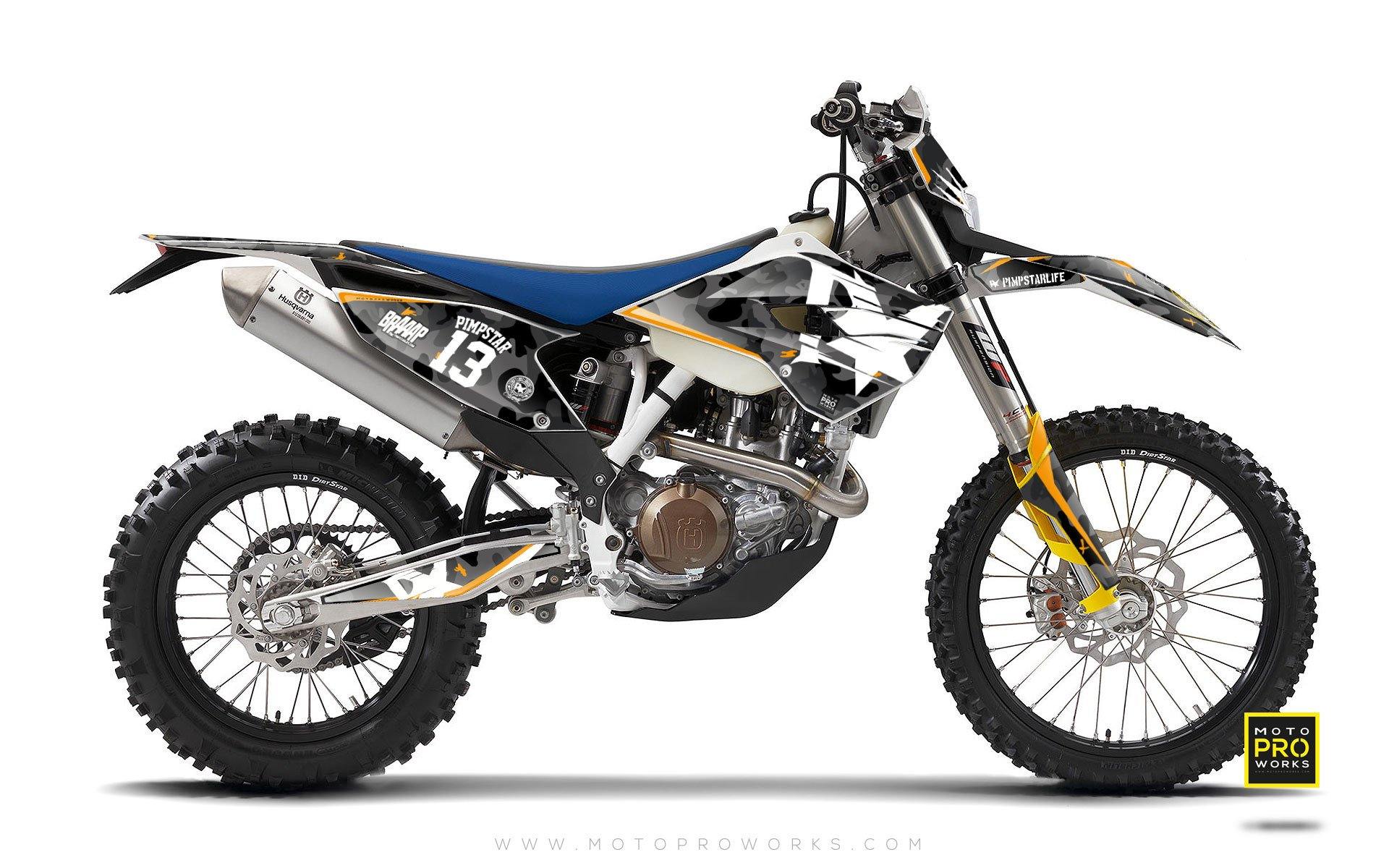 Husqvarna GRAPHIC KIT - "WILDCAMO" - MotoProWorks | Decals and Bike Graphic kit