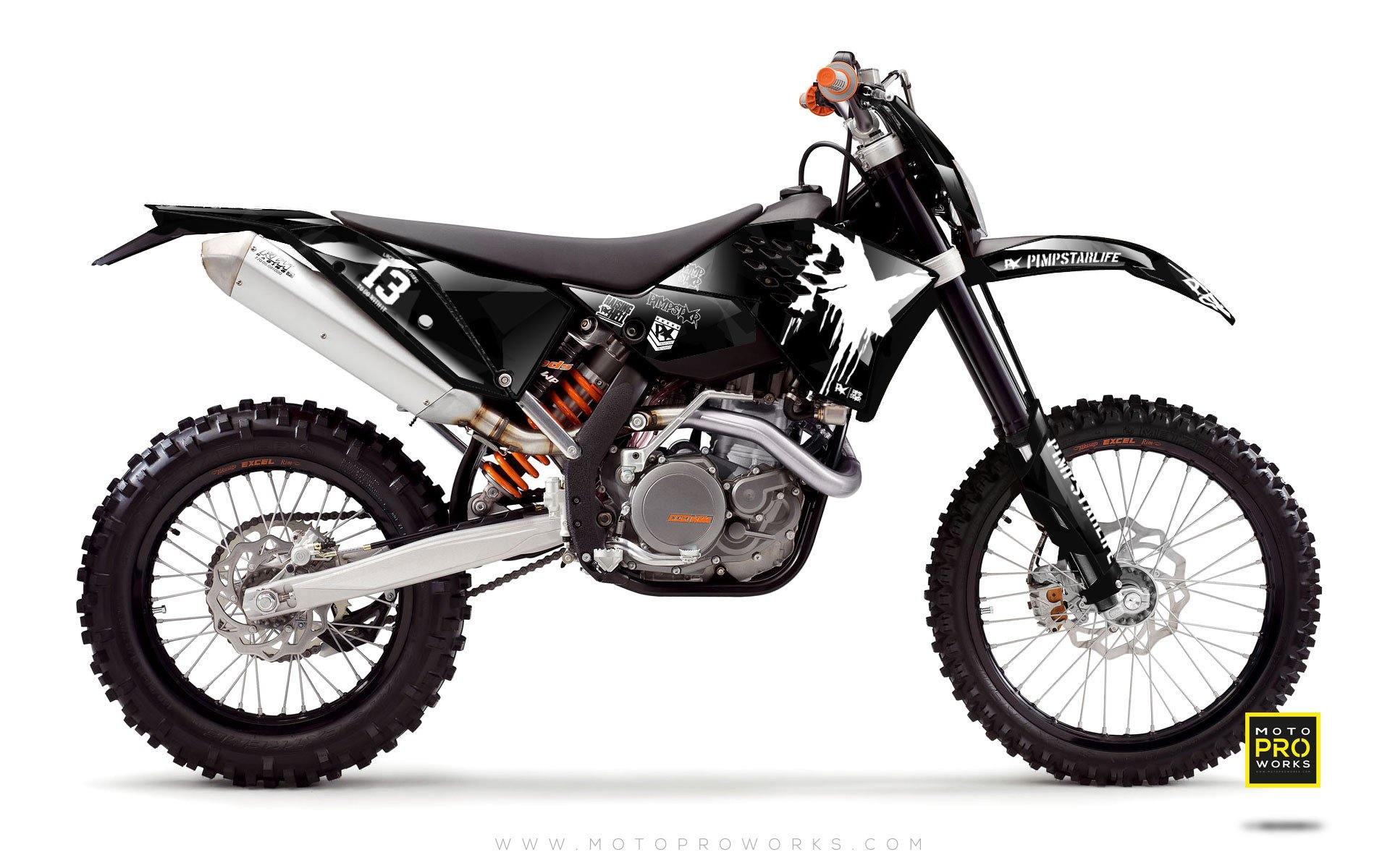 KTM GRAPHIC KIT - "M90" (black) - MotoProWorks | Decals and Bike Graphic kit