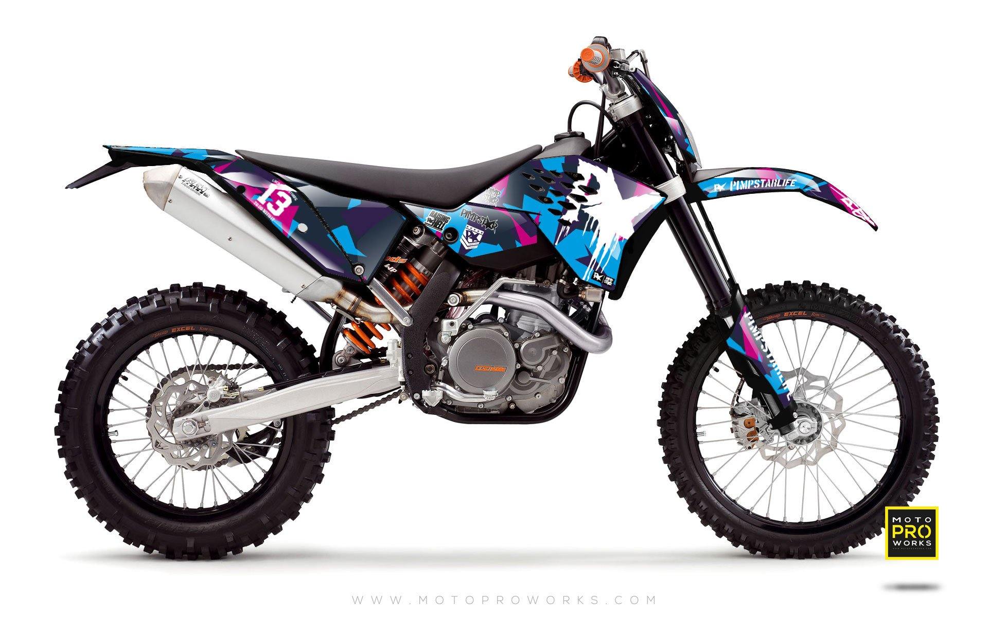KTM GRAPHIC KIT - "M90" (candy) - MotoProWorks | Decals and Bike Graphic kit