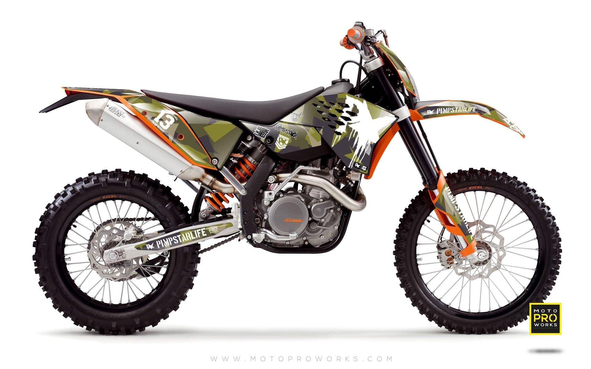 KTM GRAPHIC KIT - "M90" (m90) - MotoProWorks | Decals and Bike Graphic kit