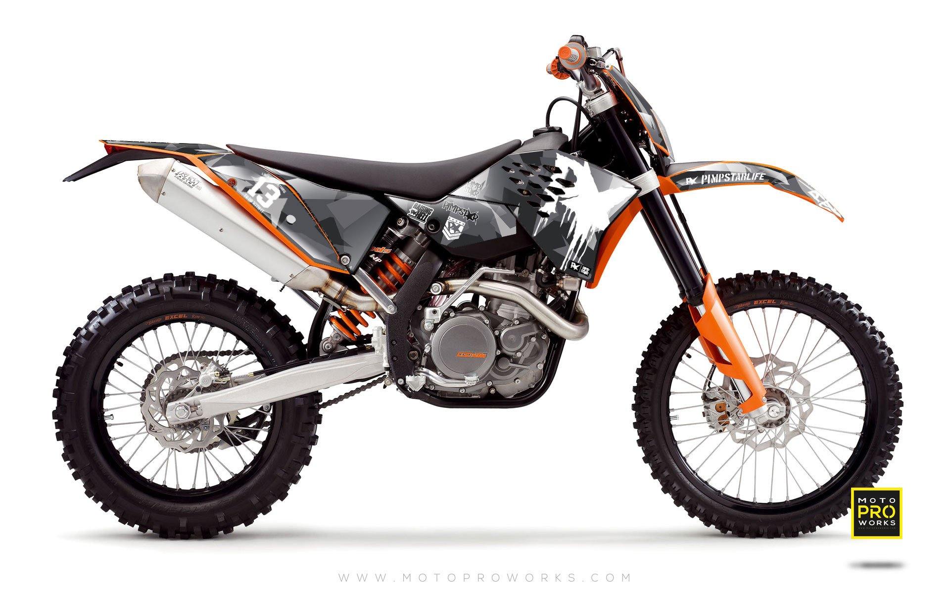 KTM GRAPHIC KIT - "M90" (urban) - MotoProWorks | Decals and Bike Graphic kit
