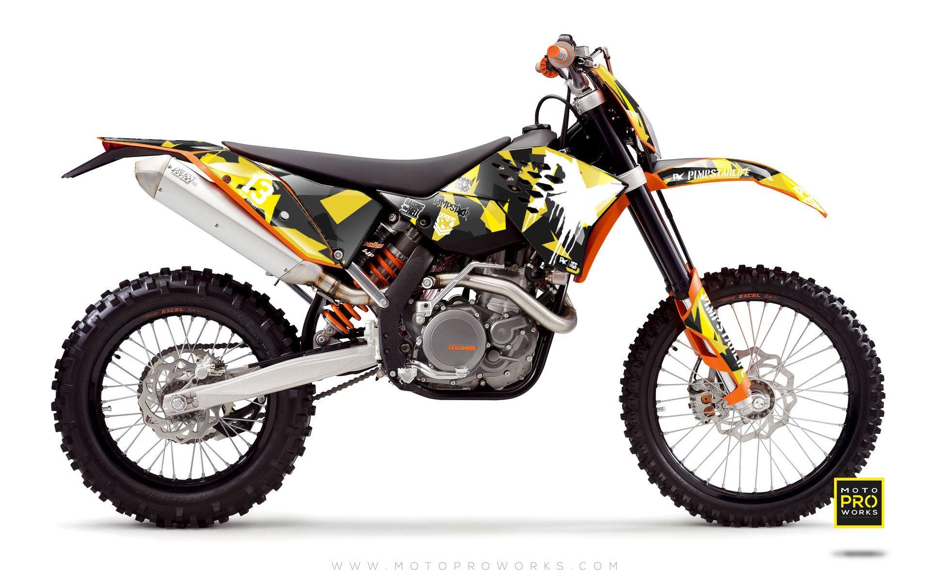 KTM GRAPHIC KIT - "M90" (wasp) - MotoProWorks | Decals and Bike Graphic kit