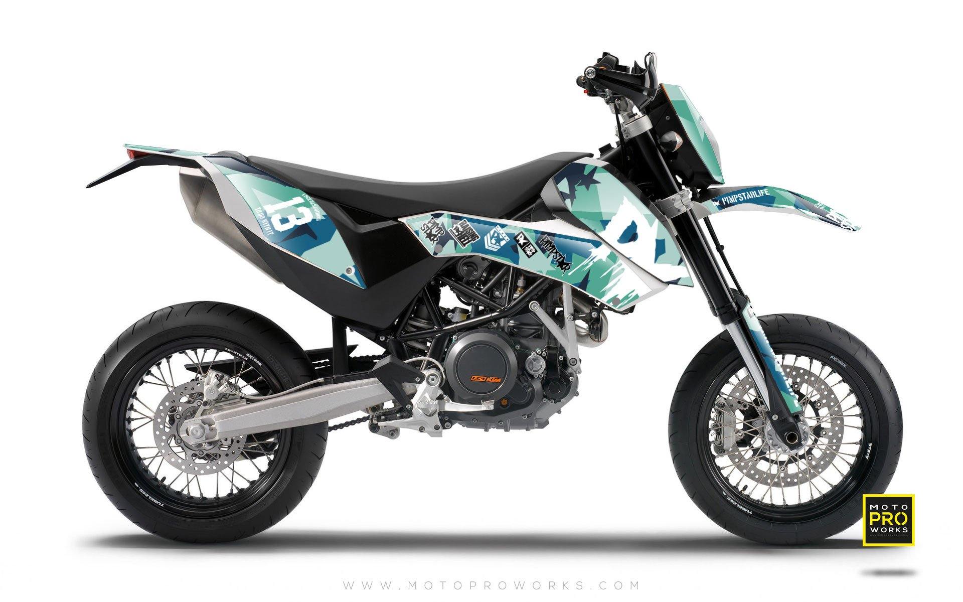 KTM GRAPHIC KIT - "M90" (banger) - MotoProWorks | Decals and Bike Graphic kit