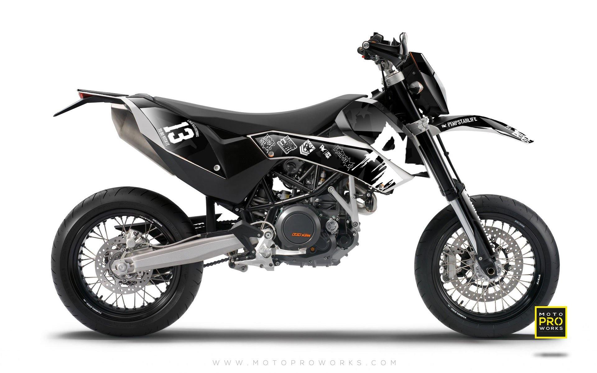 KTM GRAPHIC KIT - "M90" (black) - MotoProWorks | Decals and Bike Graphic kit