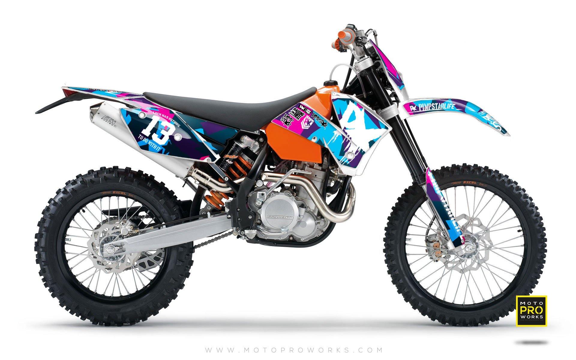 KTM GRAPHIC KIT - "M90" (candy) - MotoProWorks | Decals and Bike Graphic kit
