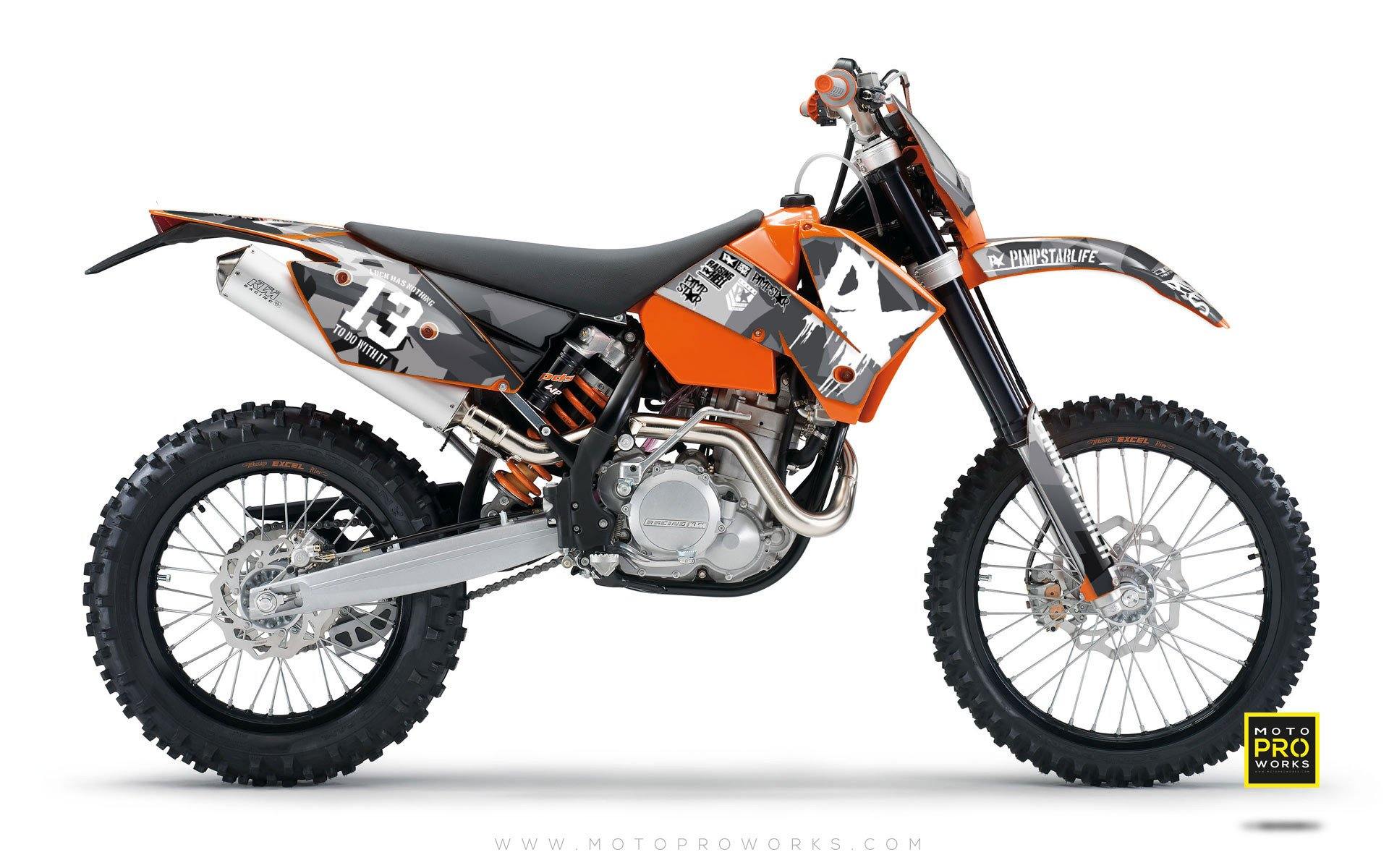 KTM GRAPHIC KIT - "M90" (urban) - MotoProWorks | Decals and Bike Graphic kit
