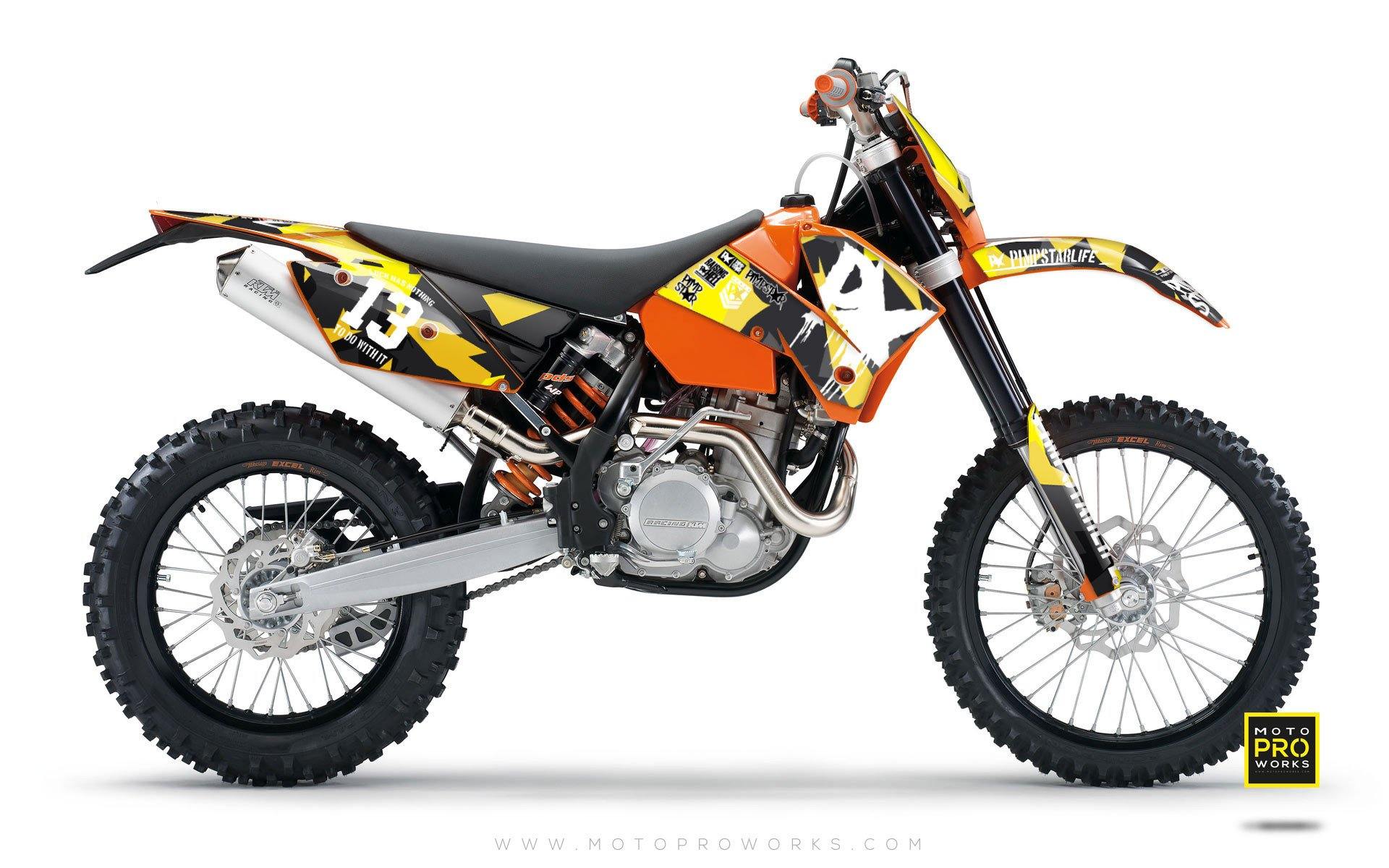 KTM GRAPHIC KIT - "M90" (wasp) - MotoProWorks | Decals and Bike Graphic kit