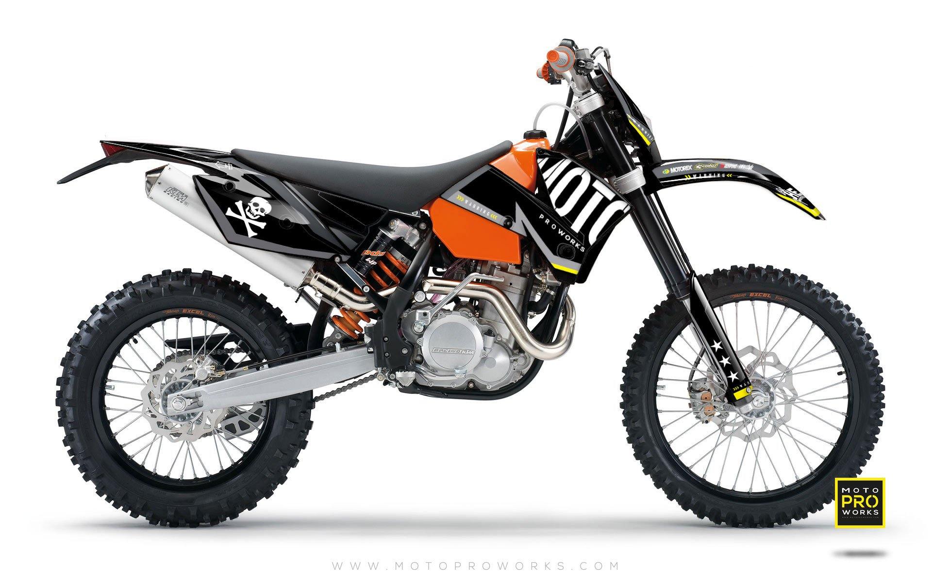 KTM GRAPHIC KIT - "GTECH" (black) - MotoProWorks | Decals and Bike Graphic kit
