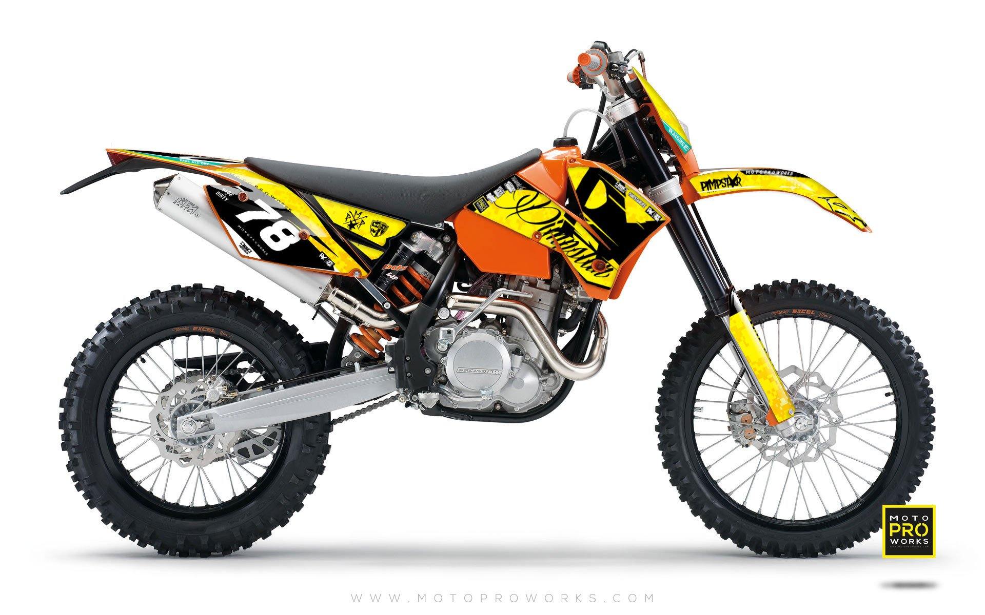 KTM GRAPHIC KIT - "MARPAT" (wasp) - MotoProWorks | Decals and Bike Graphic kit