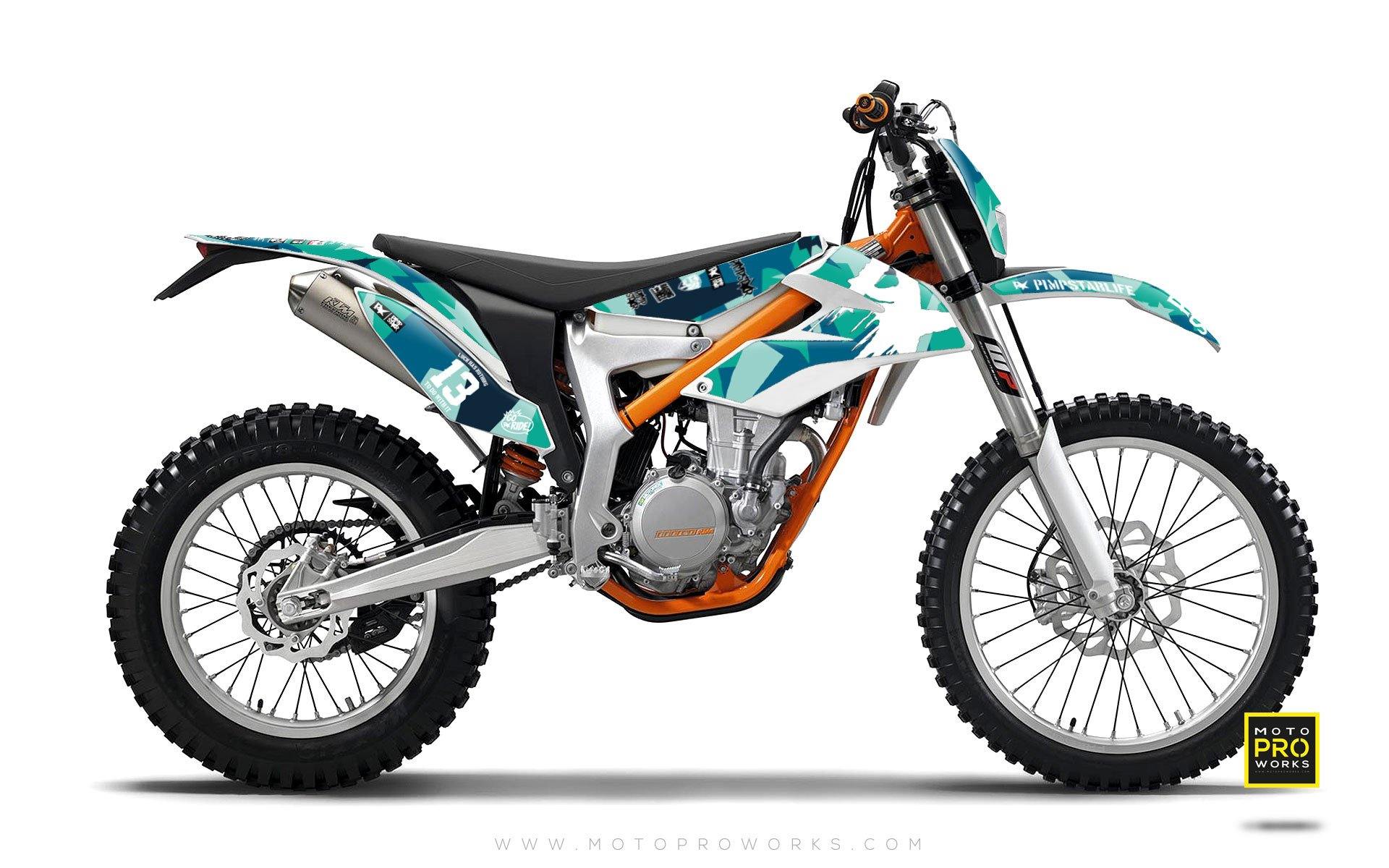 KTM GRAPHIC KIT - "M90" (banger) - MotoProWorks | Decals and Bike Graphic kit