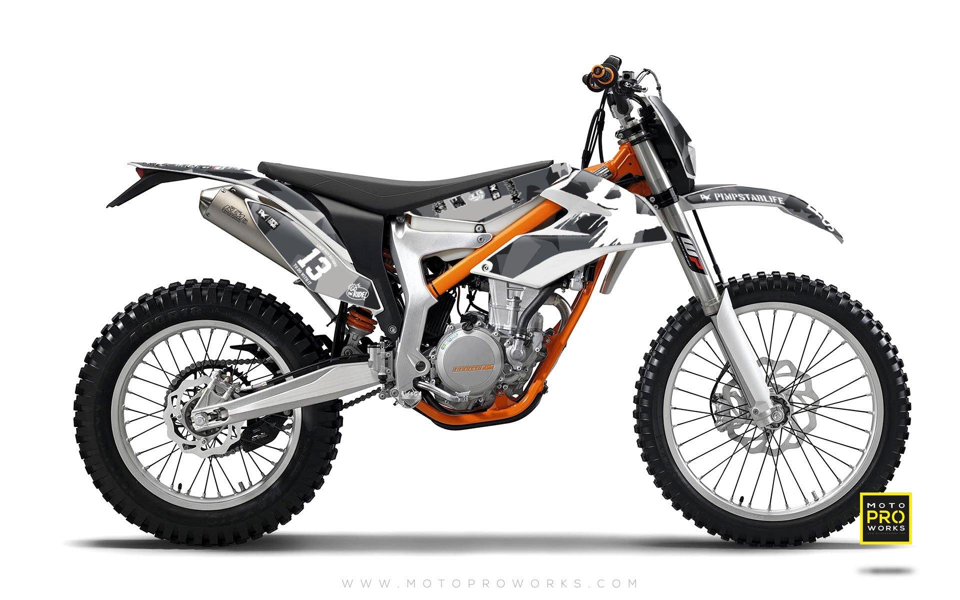 KTM GRAPHIC KIT - "M90" (urban) - MotoProWorks | Decals and Bike Graphic kit