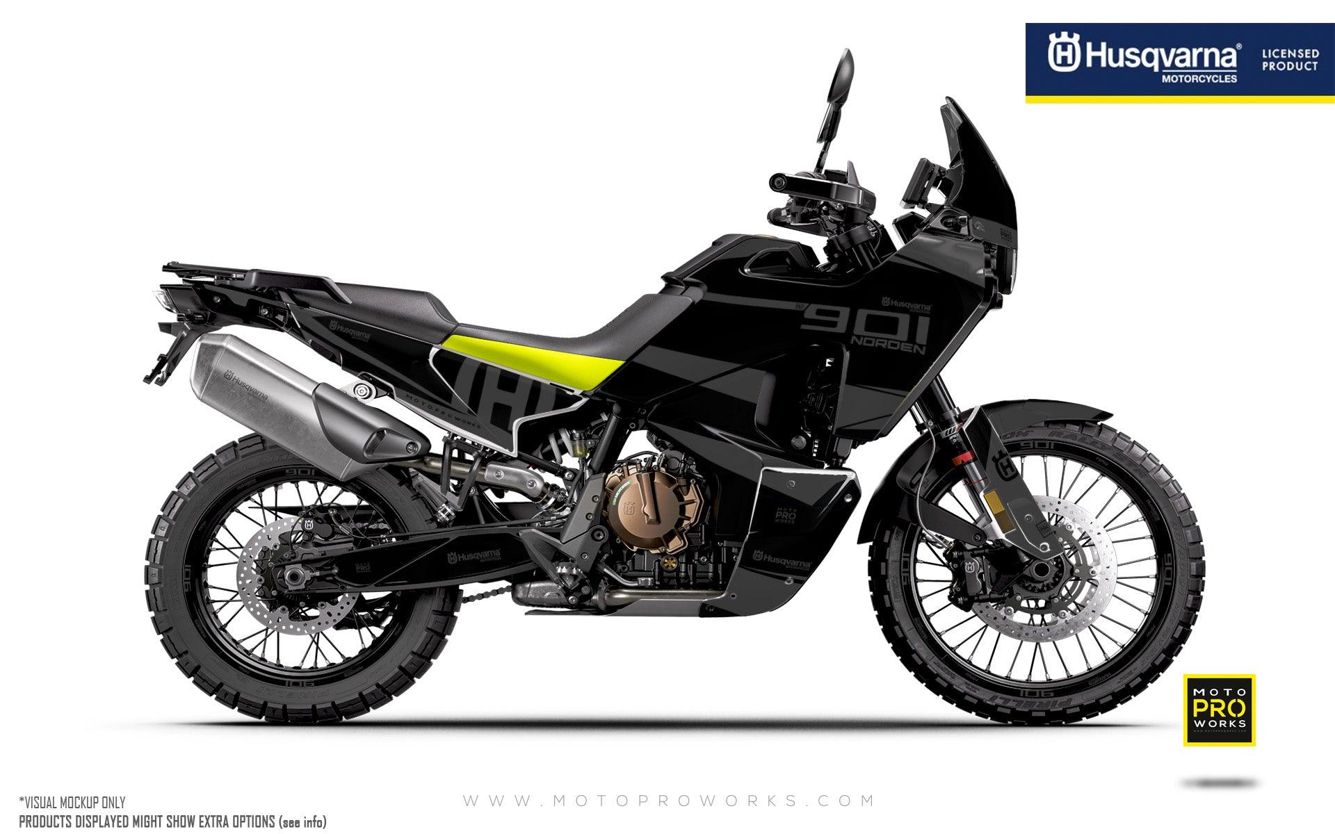 HUSQVARNA Norden 901 GRAPHICS - "NineOhOne" (Black) - MotoProWorks