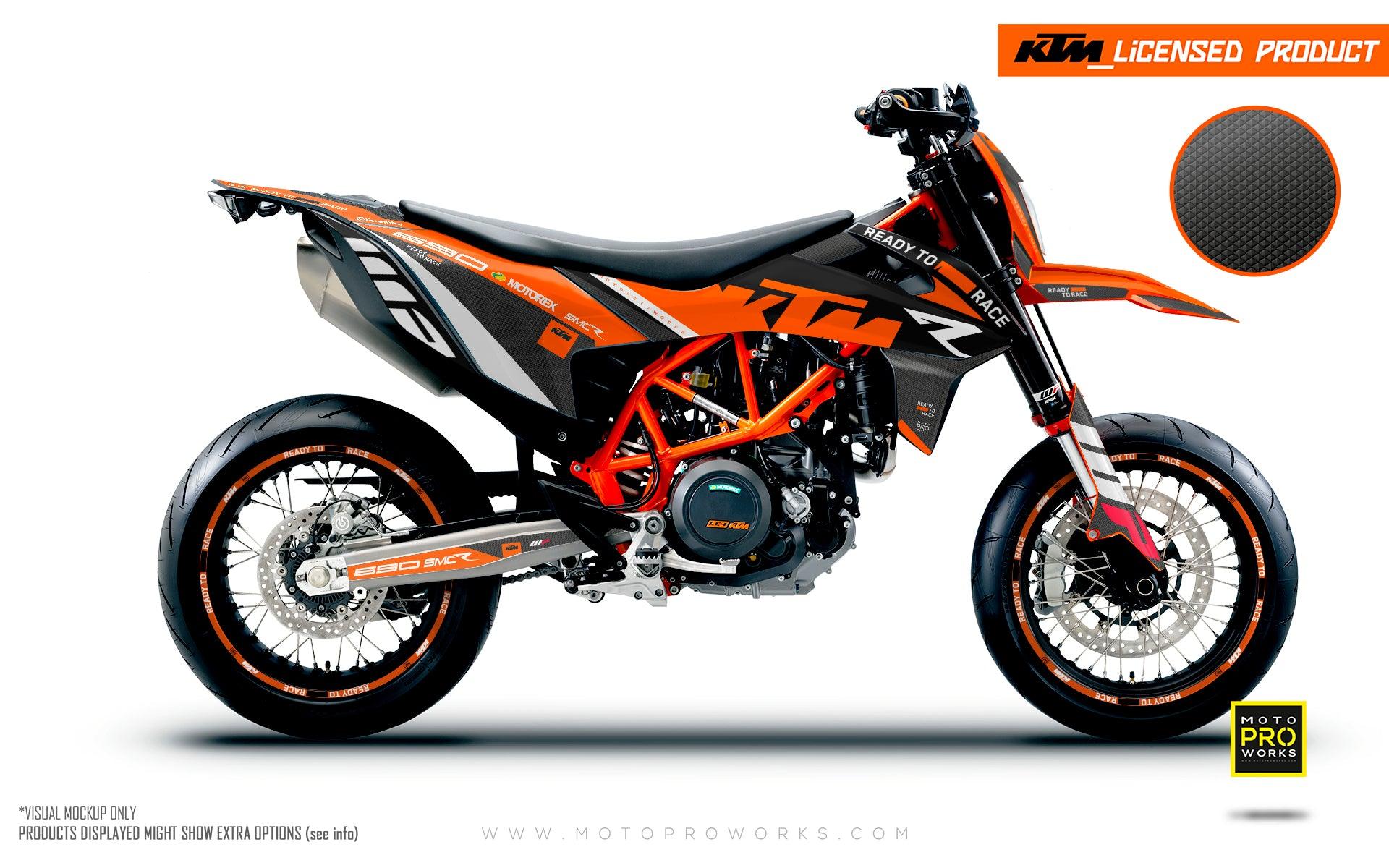 KTM GRAPHICS - 690 SMC-R "RR Tech 2.0.2.2" (Orange) - MotoProWorks