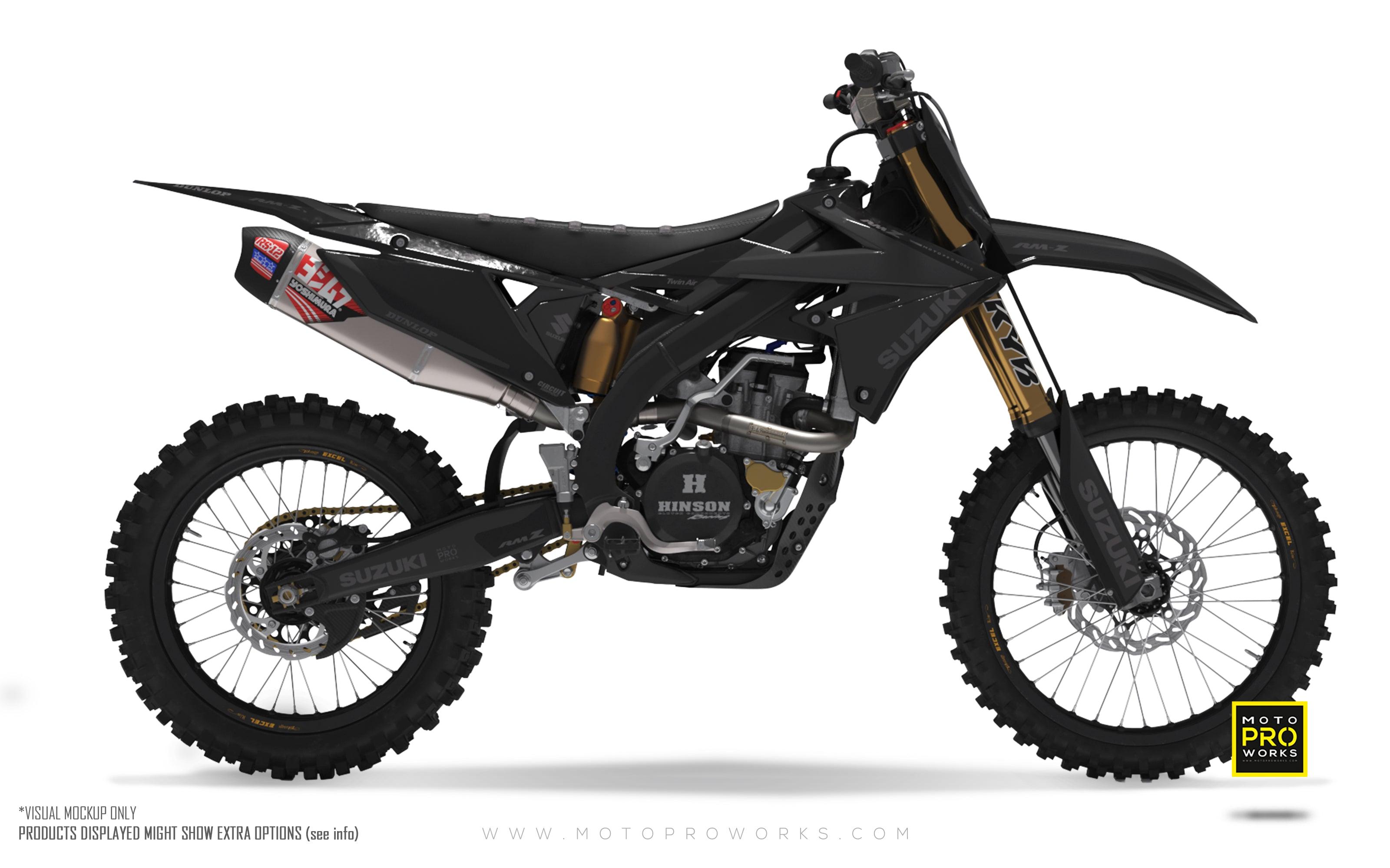 Suzuki GRAPHICS - "Trail" black - MotoProWorks