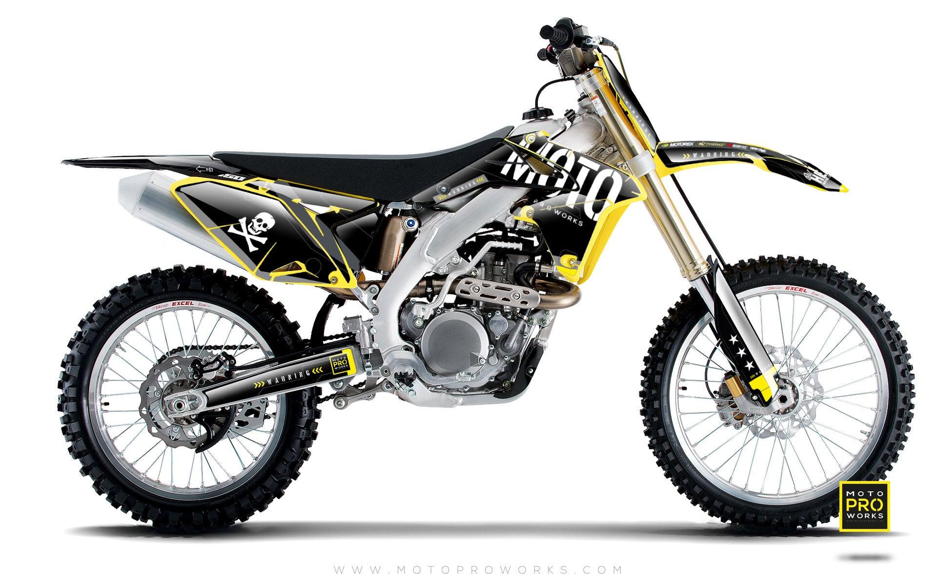 Suzuki GRAPHIC KIT - "GTECH" (black) - MotoProWorks | Decals and Bike Graphic kit