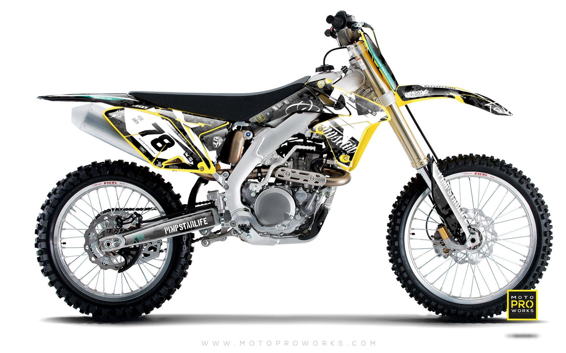 Suzuki GRAPHIC KIT - "MARPAT" (dark) - MotoProWorks | Decals and Bike Graphic kit