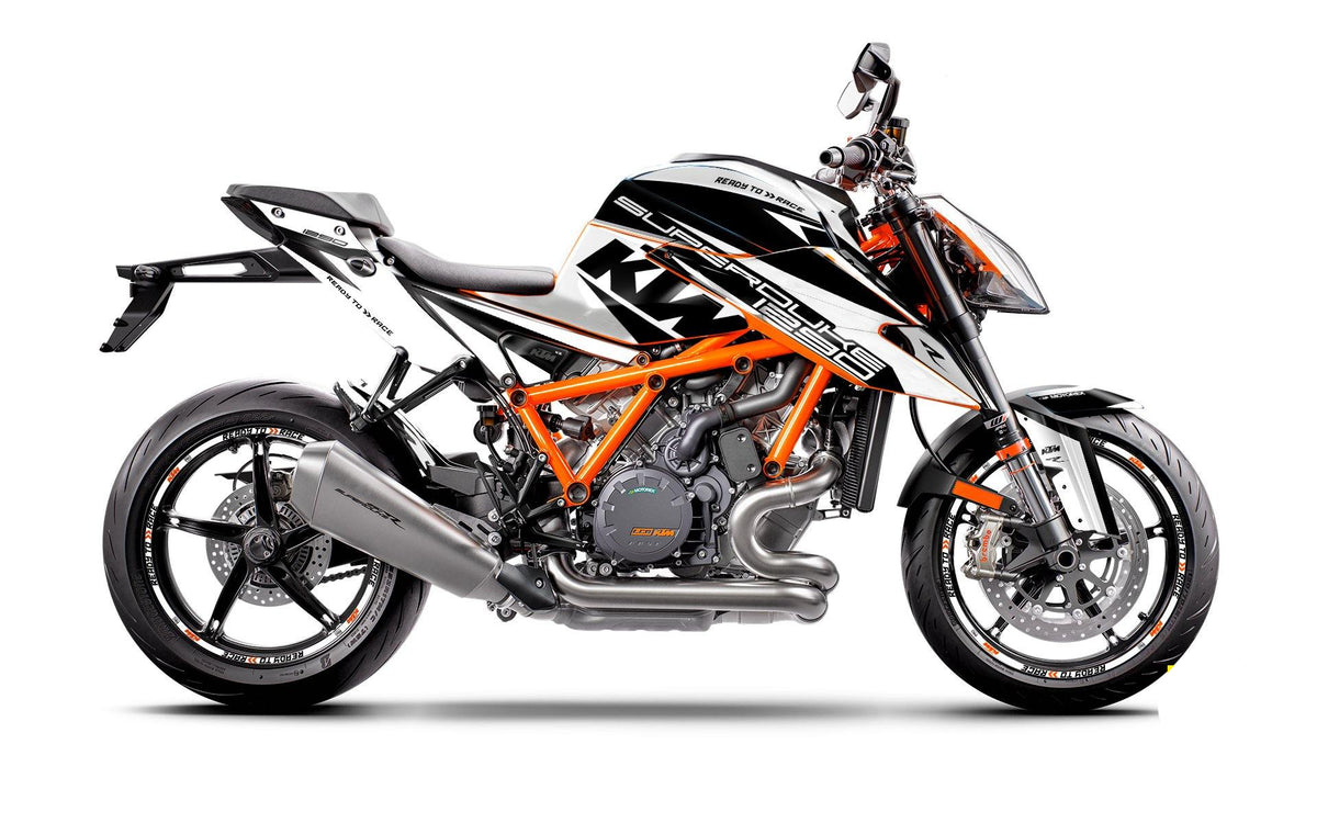 KTM 1290 Super Duke R 2020-2023 - "Torque" (White/Black) - MotoProWorks