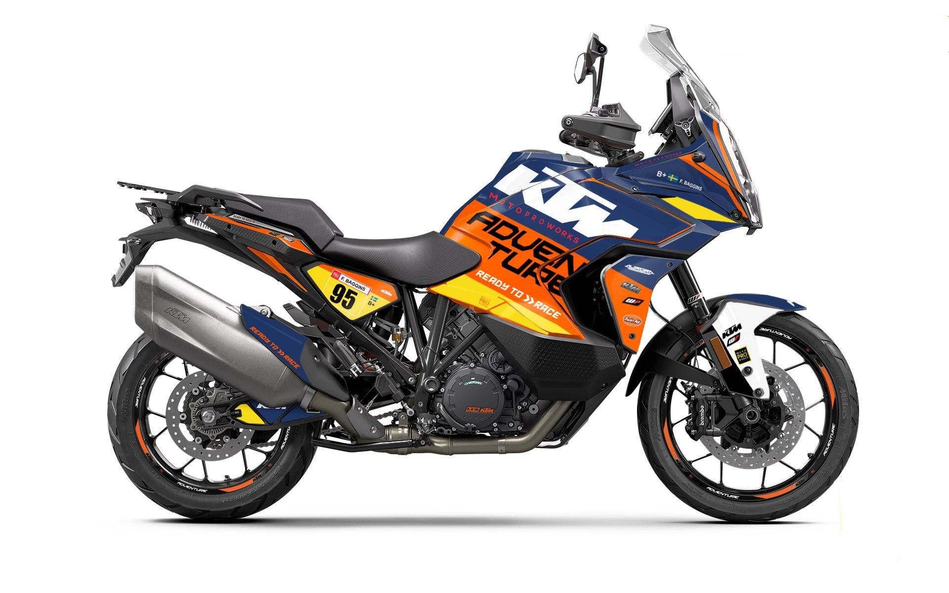 KTM 1290 Super Adventure 2021-2024 GRAPHICS - "Waypointer" (Dawn) - MotoProWorks