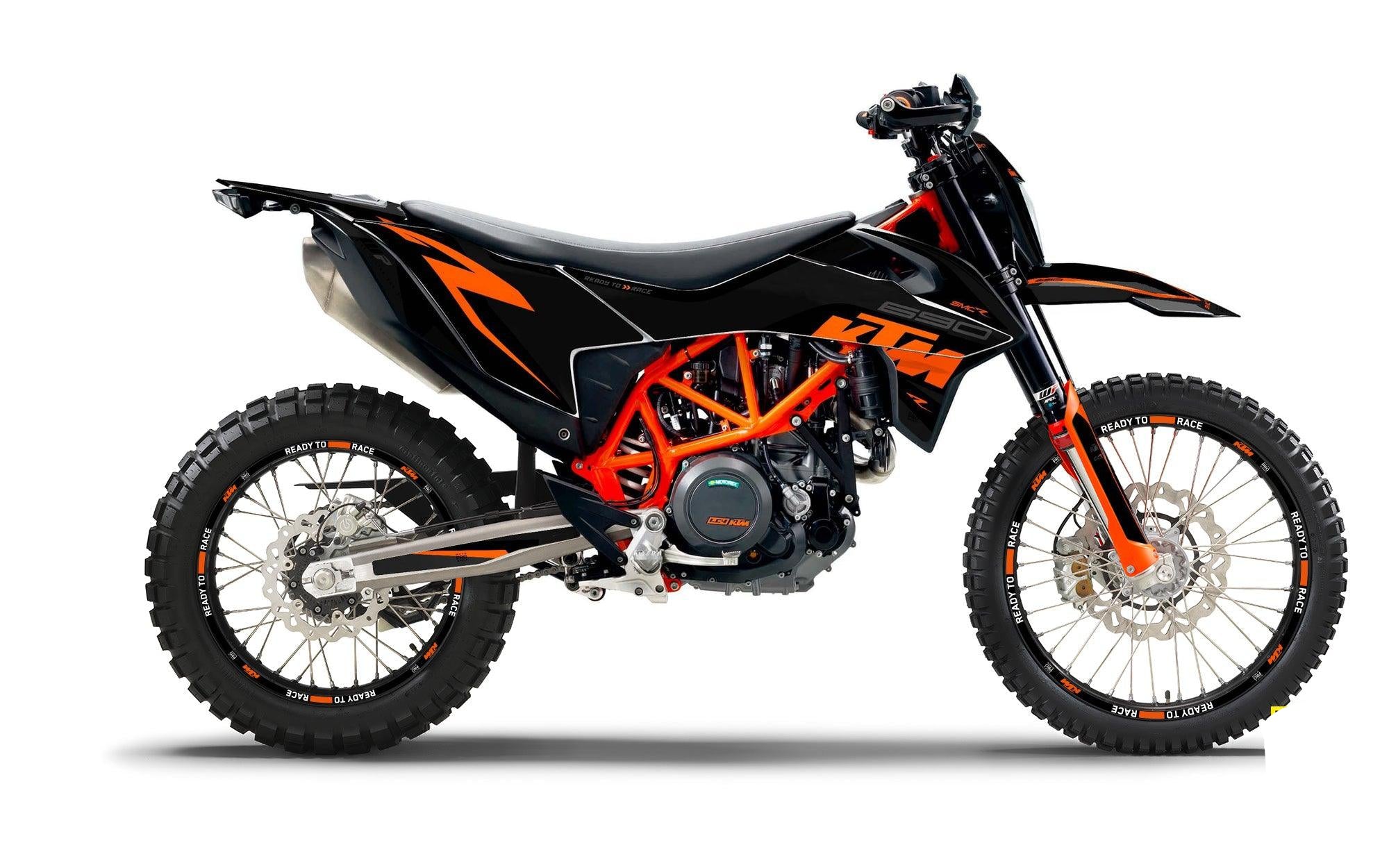 KTM GRAPHICS - "Torque" (Black/Orange) - MotoProWorks