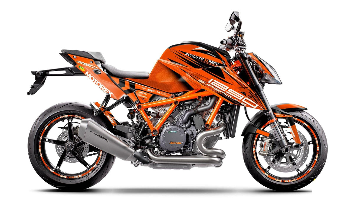 KTM 1290 Super Duke R 2020-2023 - "Vortex" (Orange) - MotoProWorks