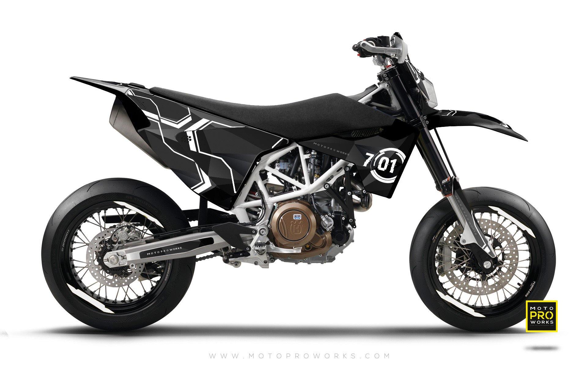 Husqvarna GRAPHIC KIT - "SCANNER" - MotoProWorks | Decals and Bike Graphic kit