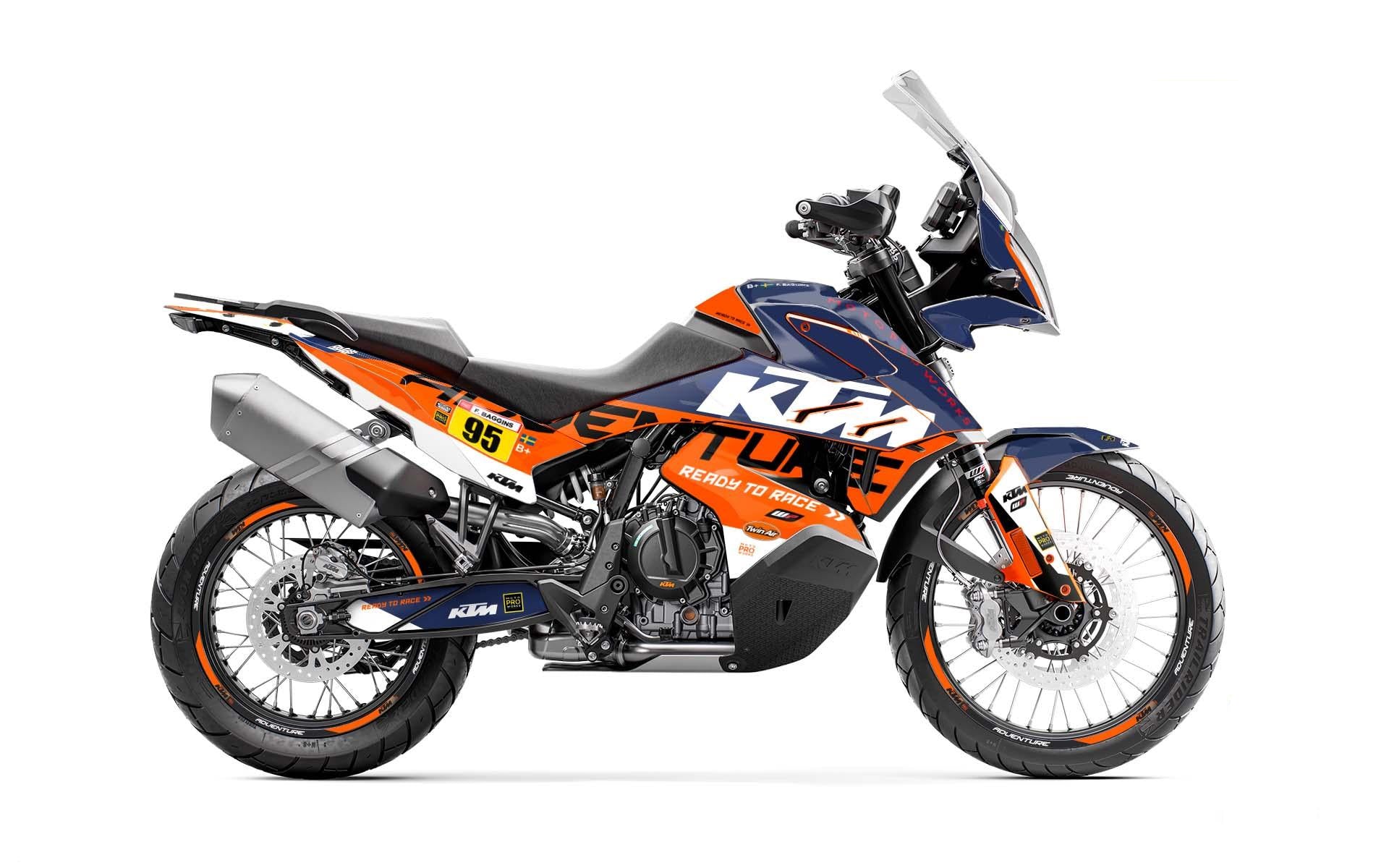 KTM 790/890 Adventure R/S GRAPHICS - "Waypointer" (Sunset) - MotoProWorks