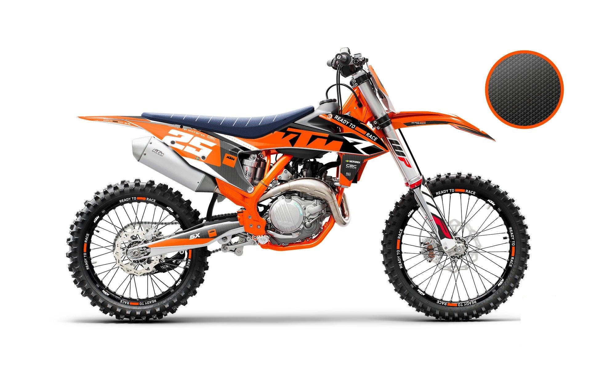 KTM GRAPHICS - EXC/SX "RR Tech 2.0.2.2" (Orange) - MotoProWorks