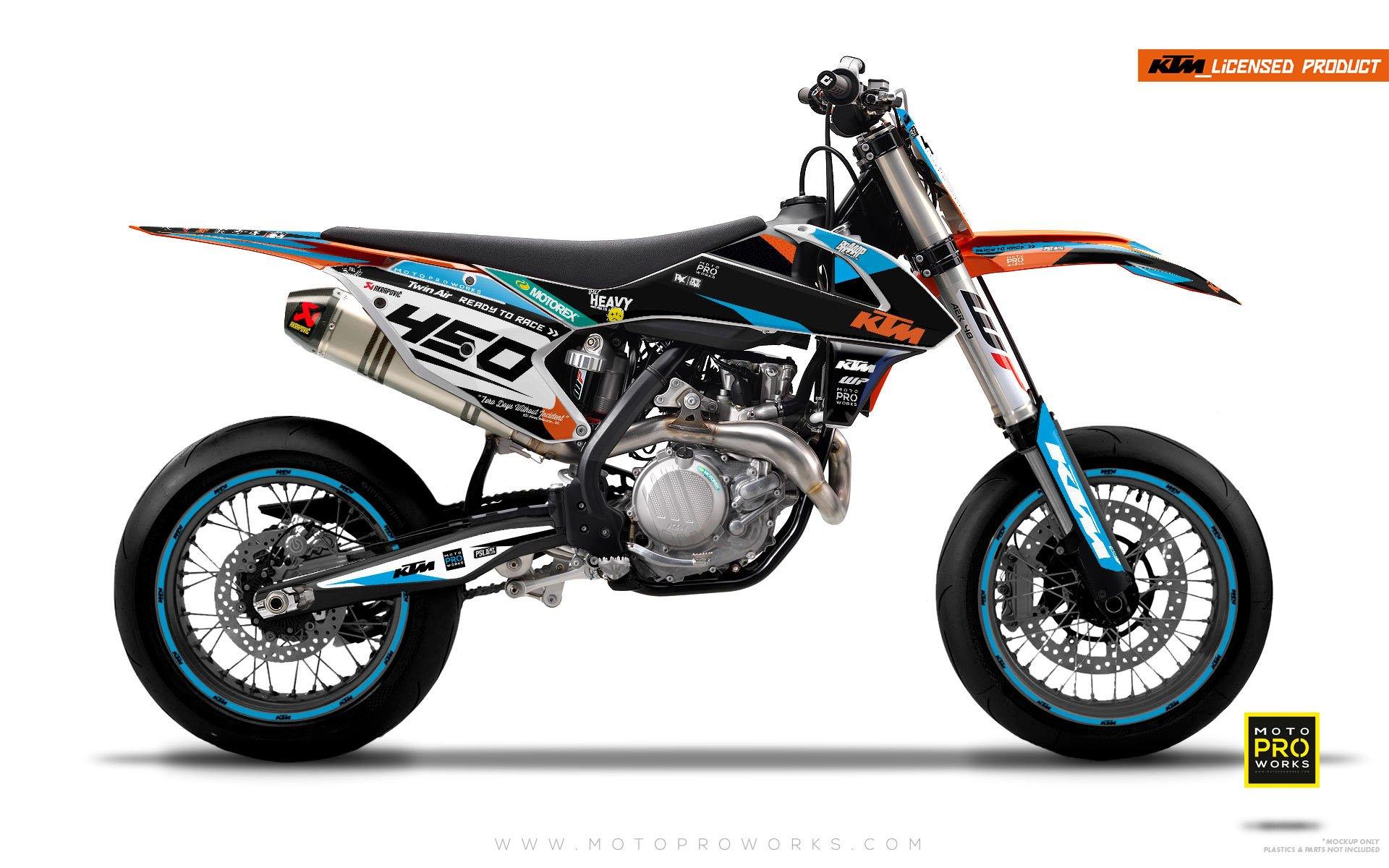 KTM GRAPHIC KIT - "ProGO" (black) - MotoProWorks | Decals and Bike Graphic kit