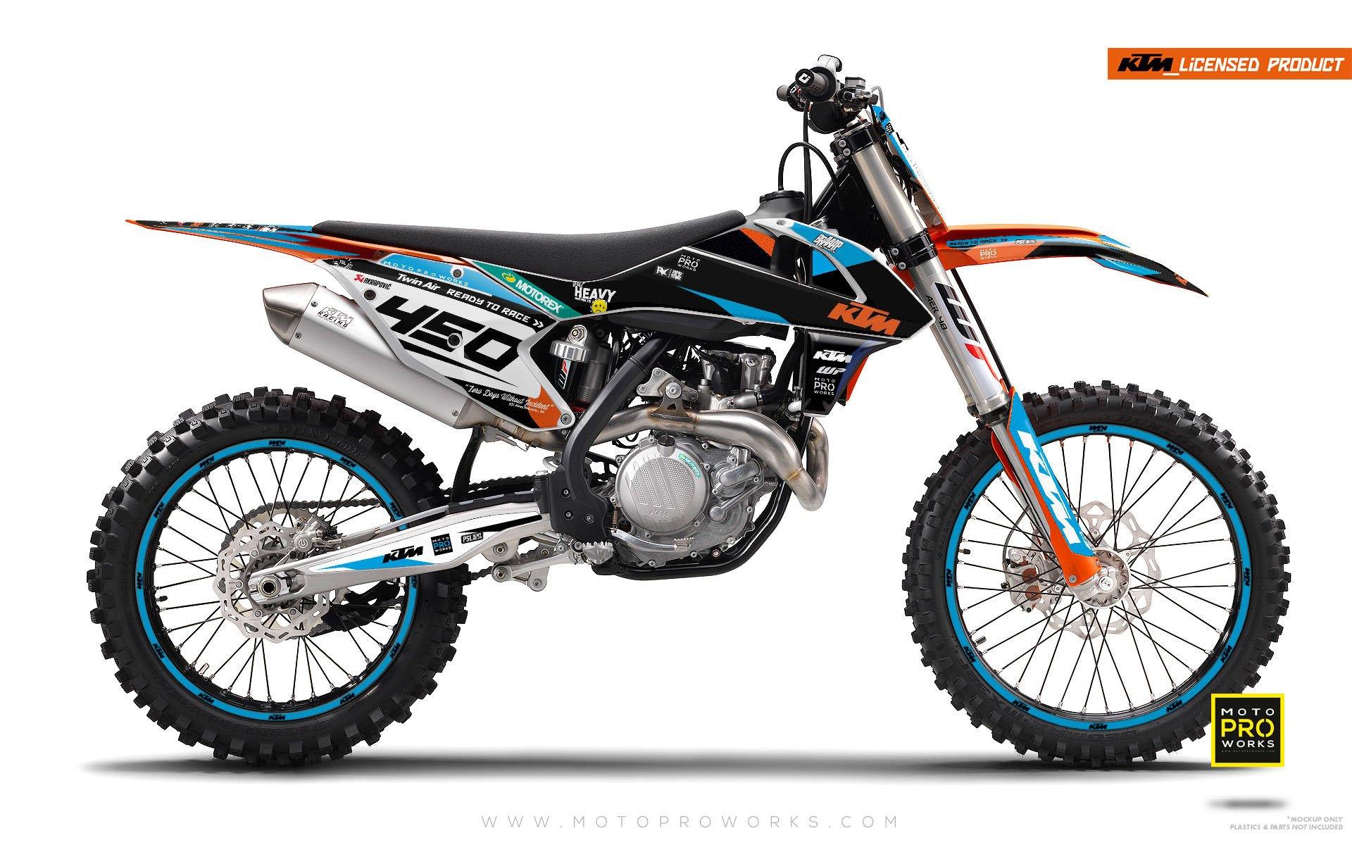 KTM GRAPHIC KIT - "ProGO" (black) - MotoProWorks | Decals and Bike Graphic kit