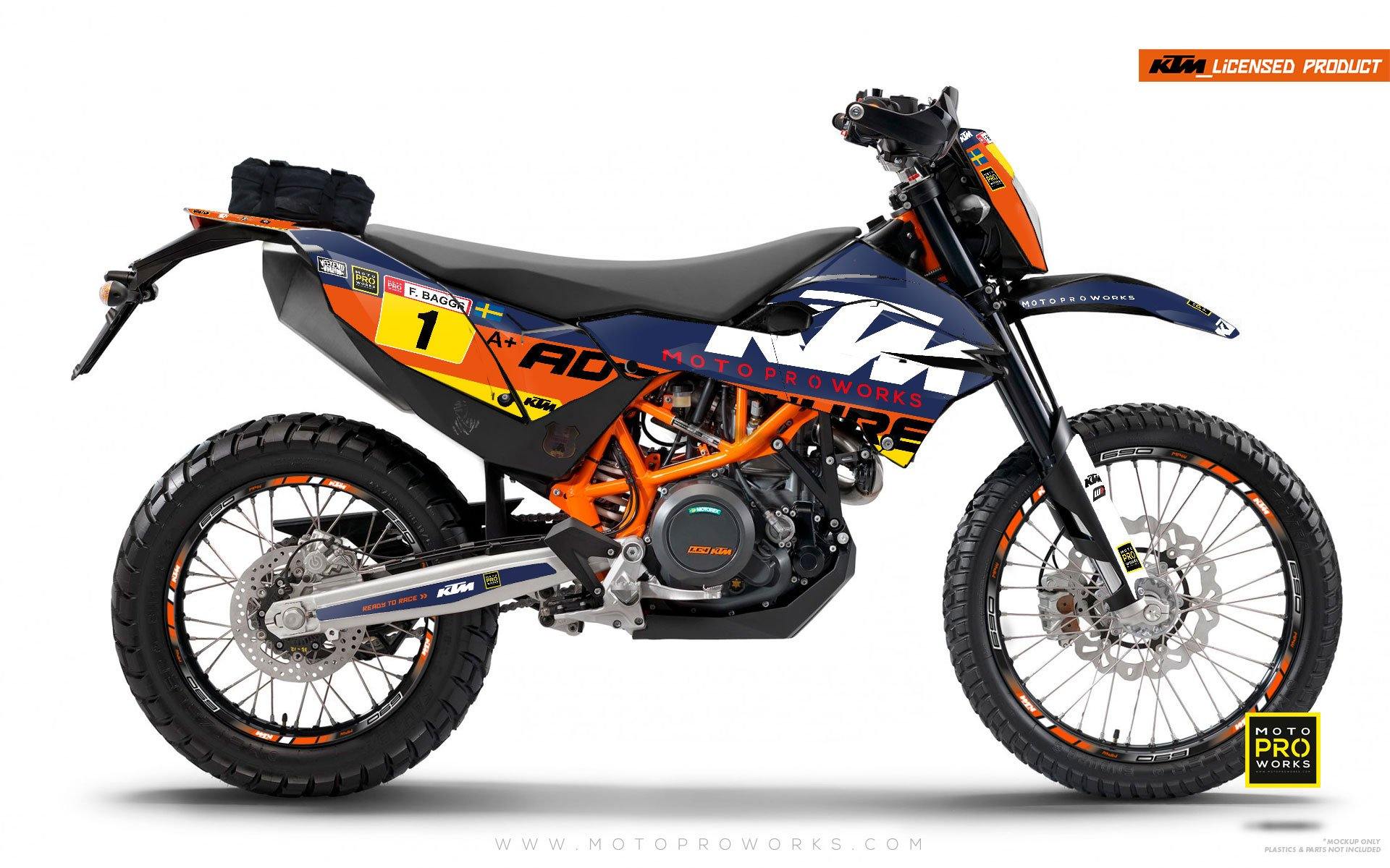 KTM GRAPHIC KIT - "WAYPOINTER" (dawn) - MotoProWorks | Decals and Bike Graphic kit