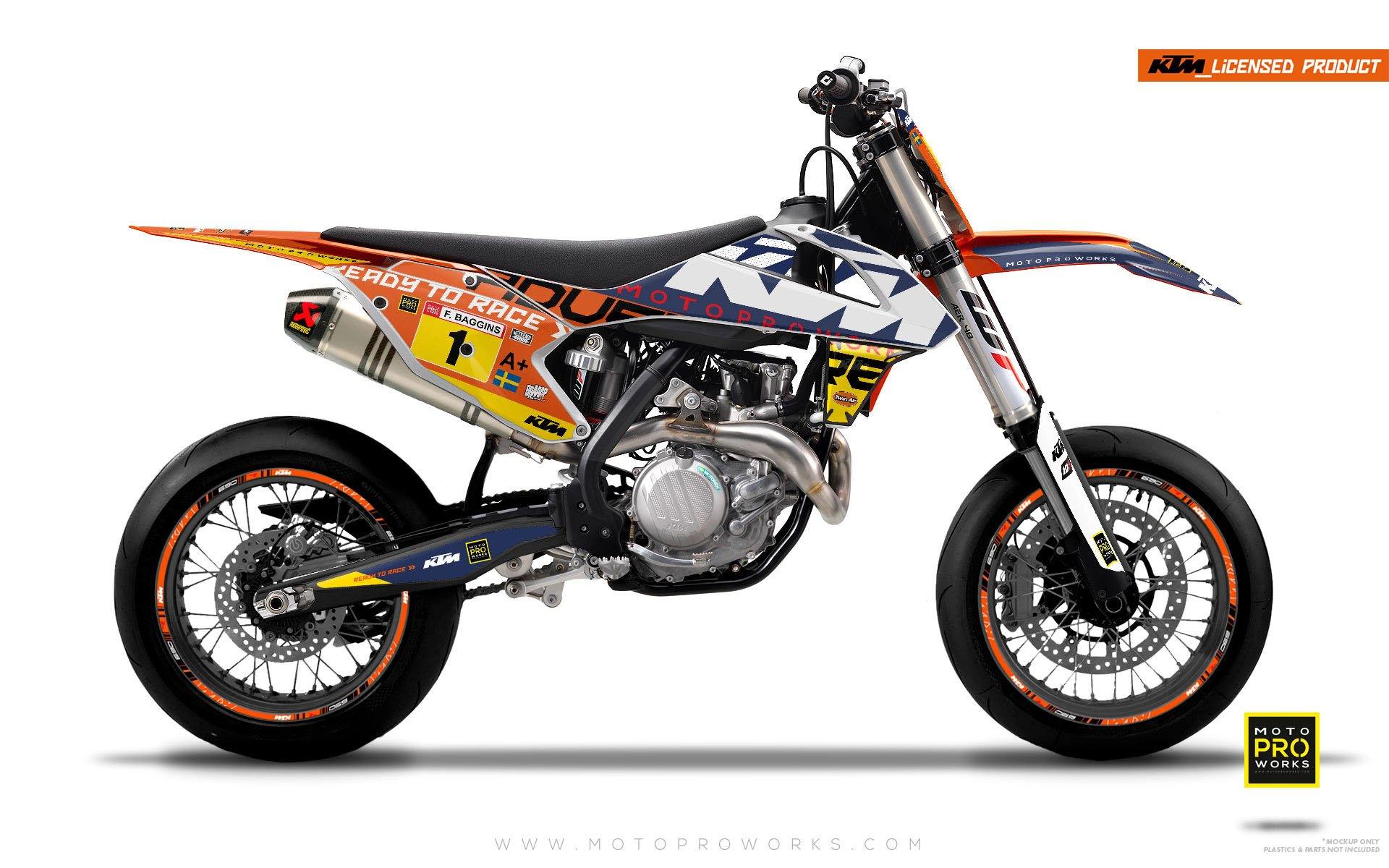 KTM GRAPHIC KIT - "WAYPOINTER" (dawn) - MotoProWorks | Decals and Bike Graphic kit