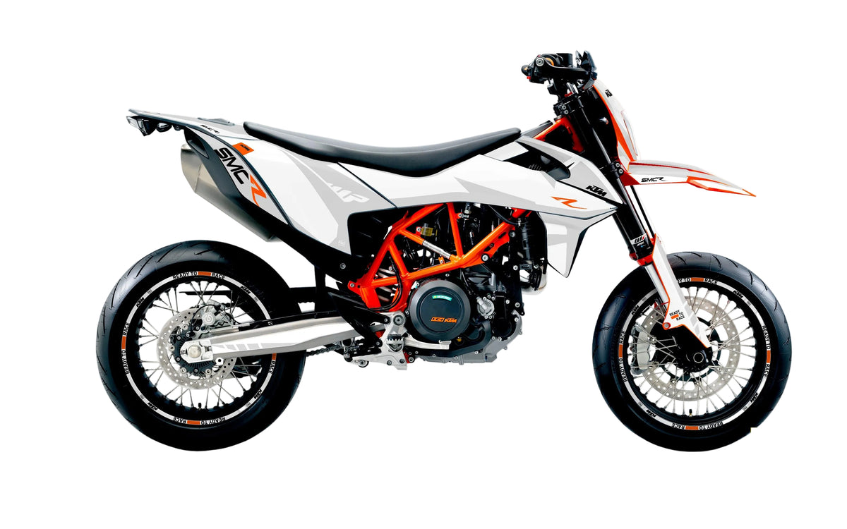 KTM GRAPHICS - 690 SMC-R "Swift" (White) - MotoProWorks