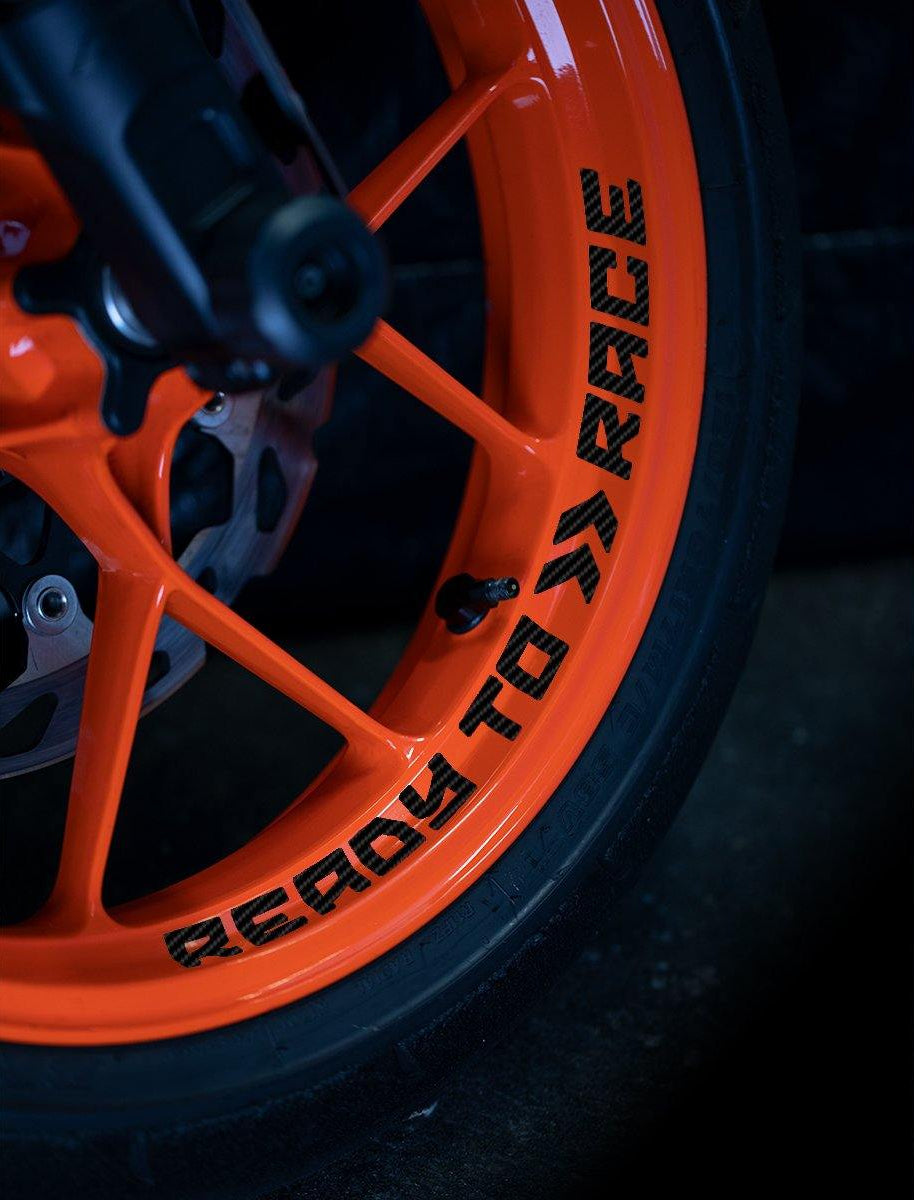 ktm aufkleber für fahrrad KTM „Ready To Race“ Aufkleber | Offiziell lizenziert