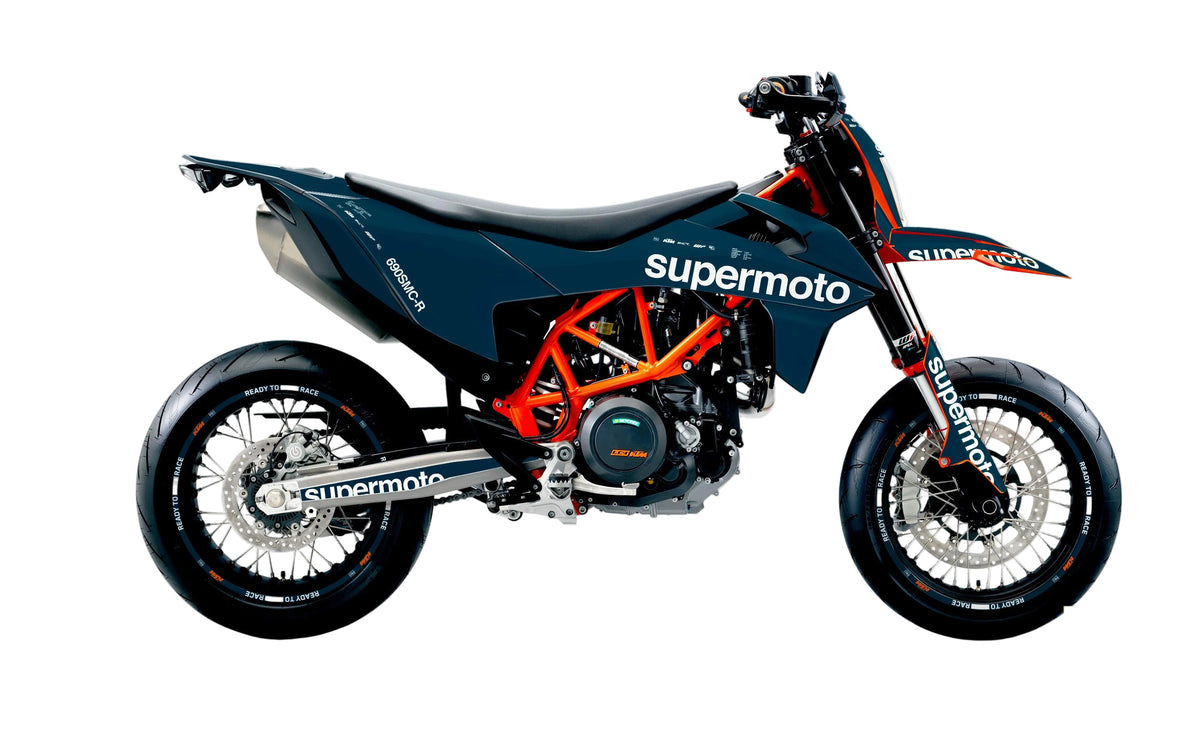 KTM GRAPHICS - 690 SMC-R "Type" (Blue) - MotoProWorks