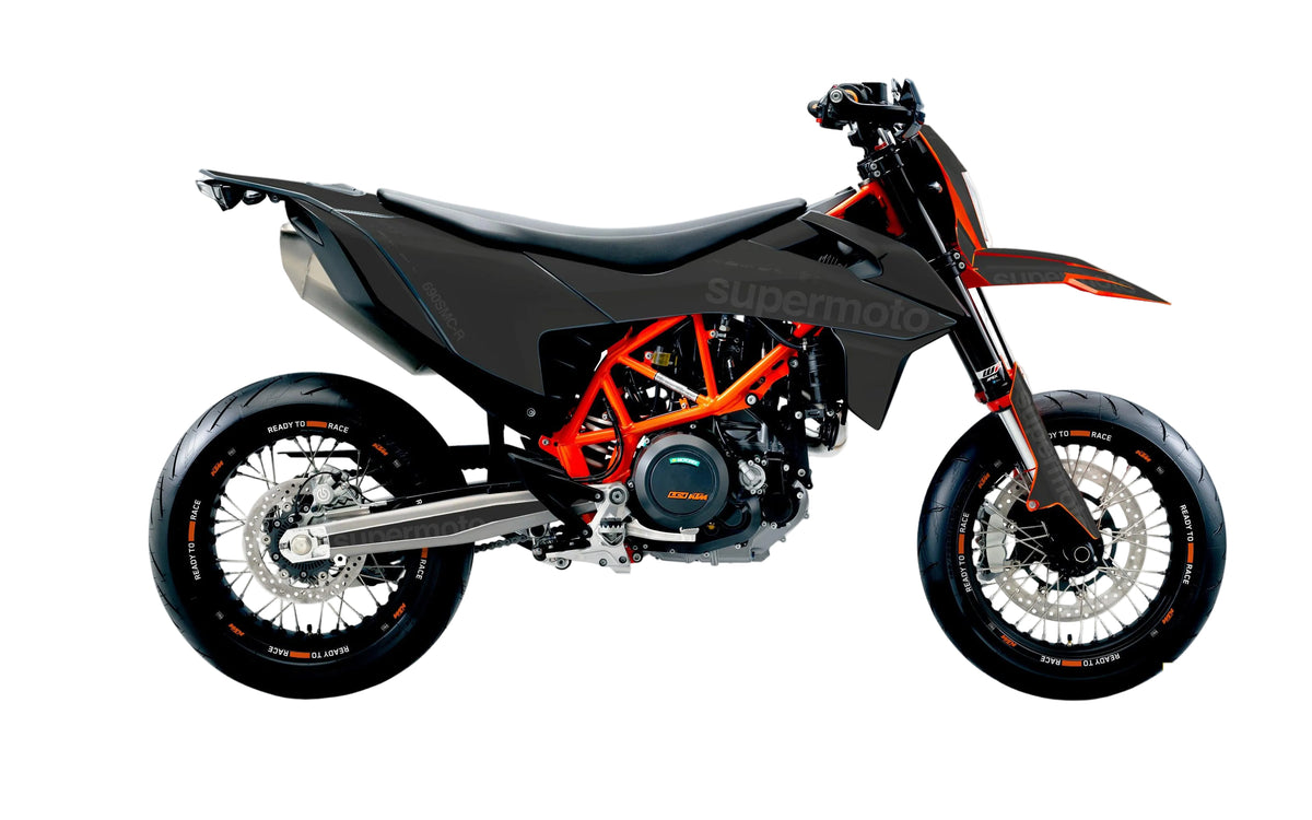 KTM GRAPHICS - 690 SMC-R "Type" (Grey) - MotoProWorks
