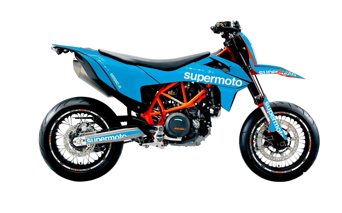 KTM GRAPHICS - 690 SMC-R "Type" (Light Blue) - MotoProWorks