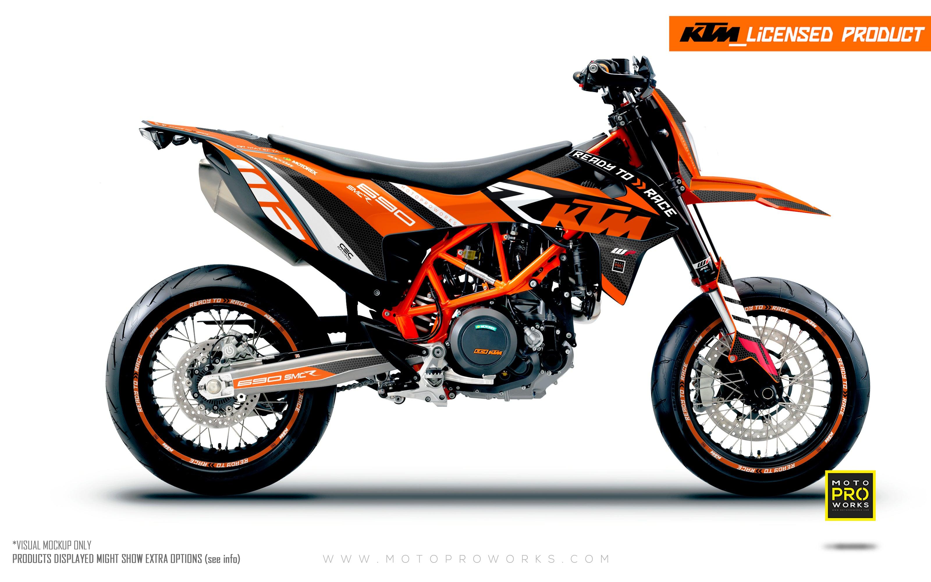 KTM GRAPHICS - 690 SMC-R "RR-Tech" (Orange) - MotoProWorks