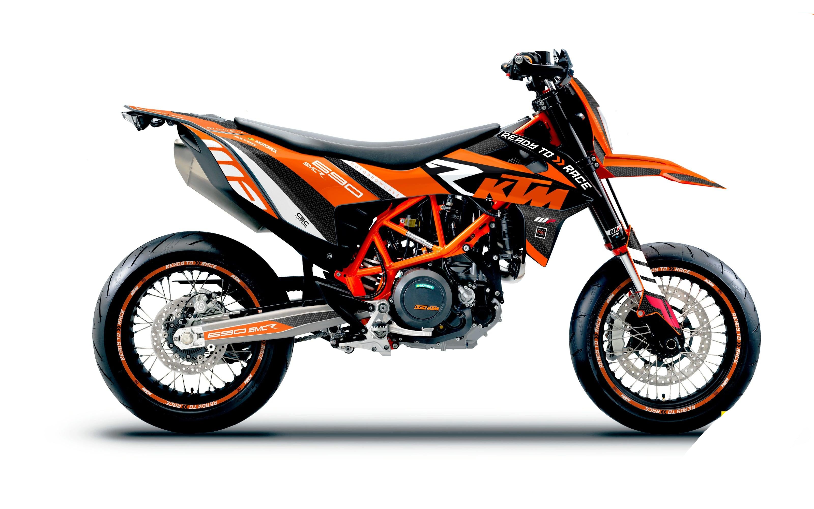 KTM GRAPHICS - 690 SMC-R "RR-Tech" (Orange) - MotoProWorks