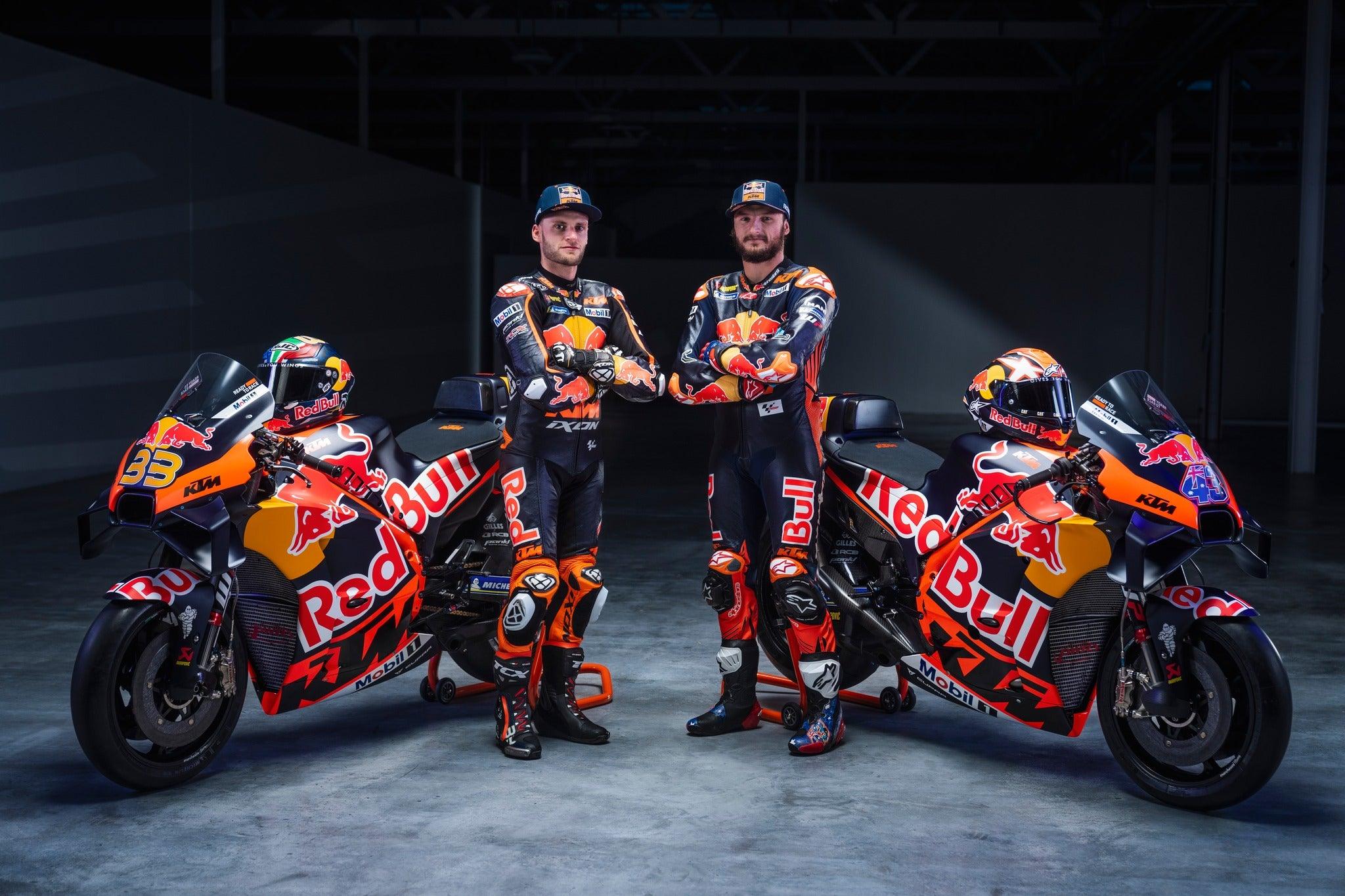 KTM have unveiled the new 2023 livery and riders with Jack Miller bein ...