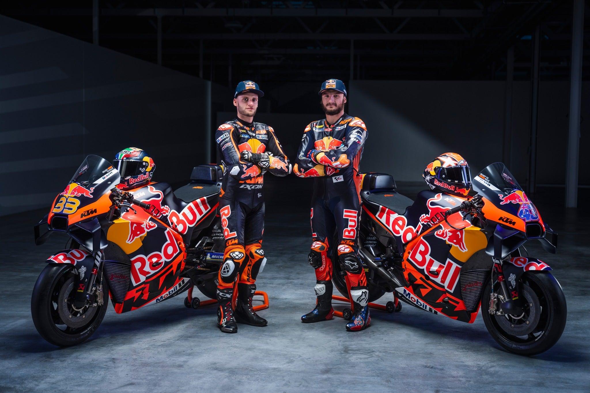 KTM have unveiled the new 2023 livery and riders with Jack Miller being unveiled in KTM colours for the first time! - MotoProWorks